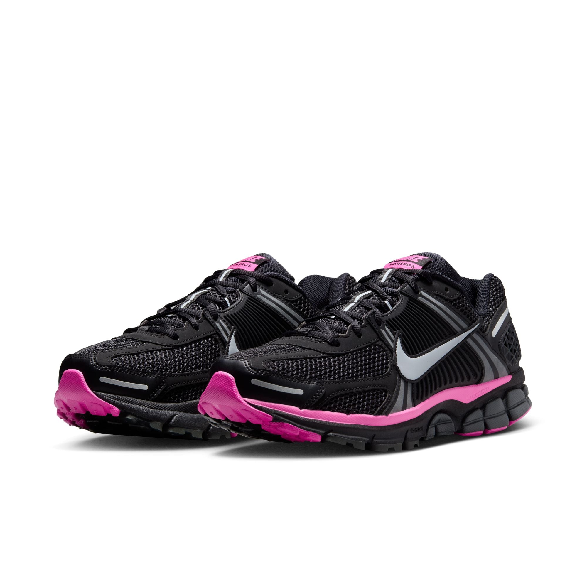 MENS NIKE ZOOM VOMERO 5 (BLACK/MTLC PLATINUM/ANTHRACITE)