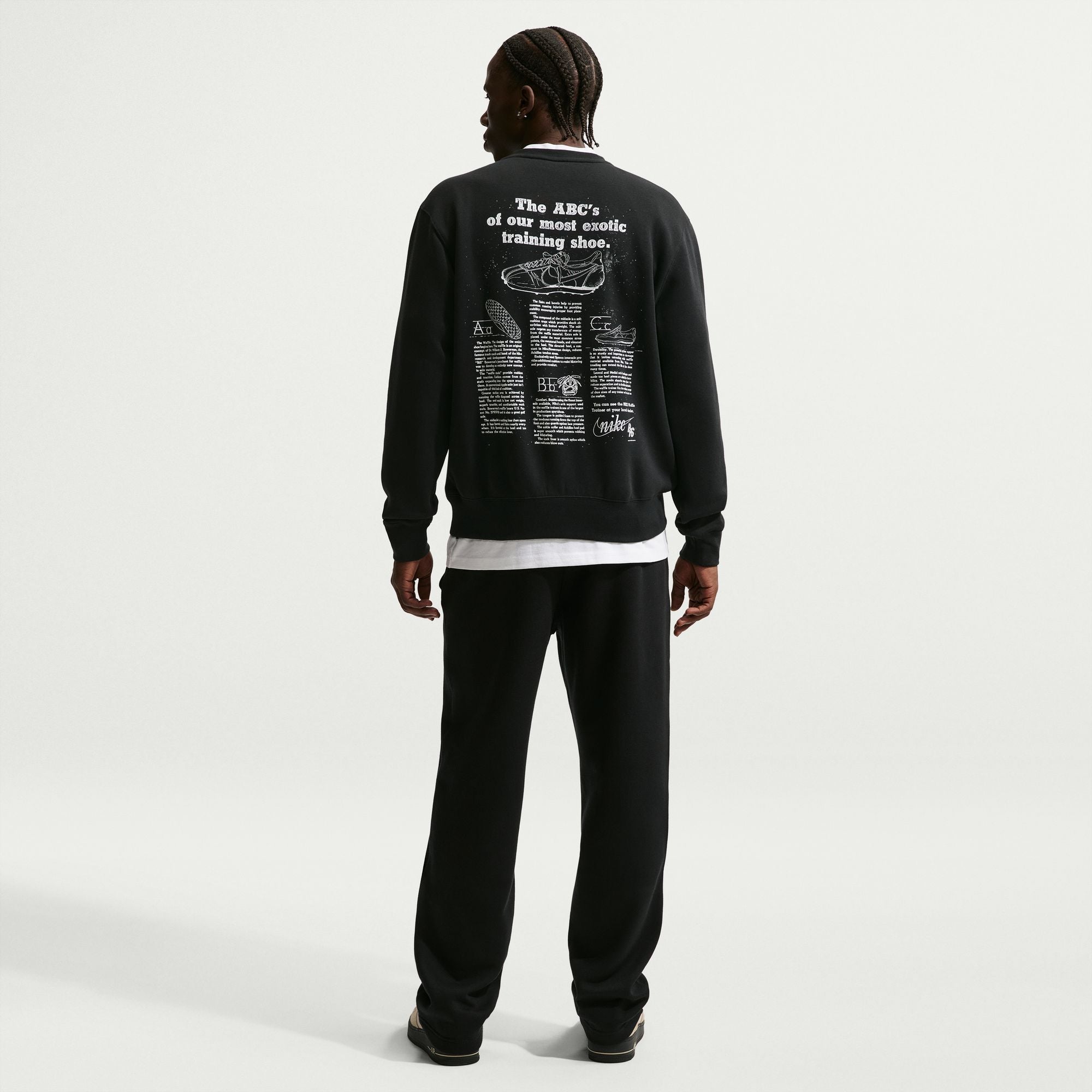 MENS NIKE CLUB BB OH PANT CTB (BLACK/SAIL)