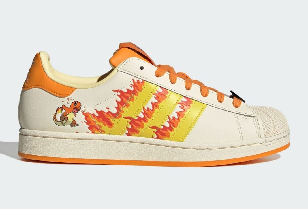 MENS POKÉMON X ADIDAS SUPERSTAR II (CHARMANDER)