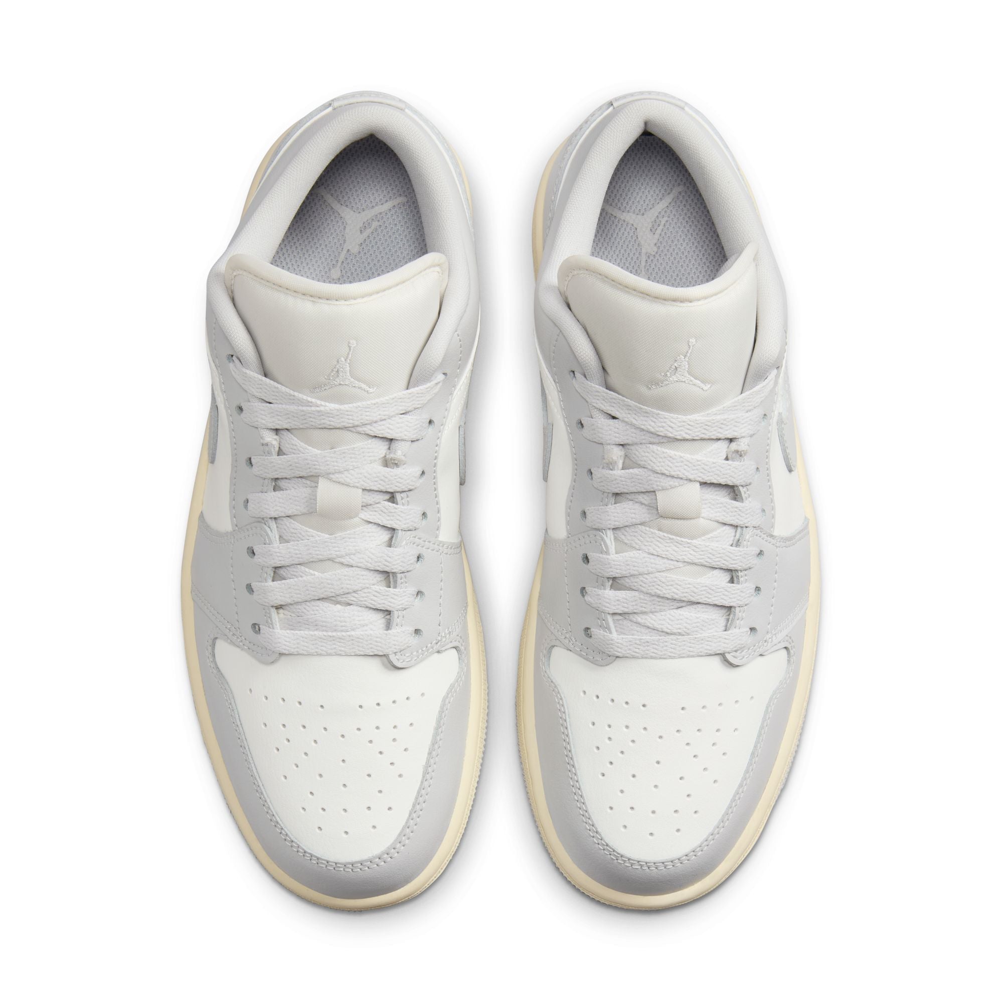 WOMENS AIR JORDAN 1 LOW (SAIL/NEUTRAL GREY)