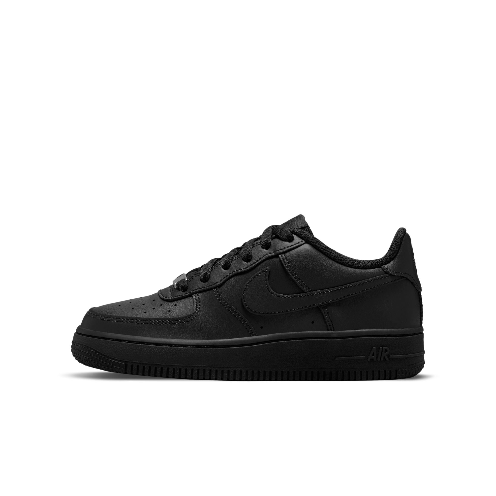 KIDS NIKE AIR FORCE 1 LE GS (BLACK)