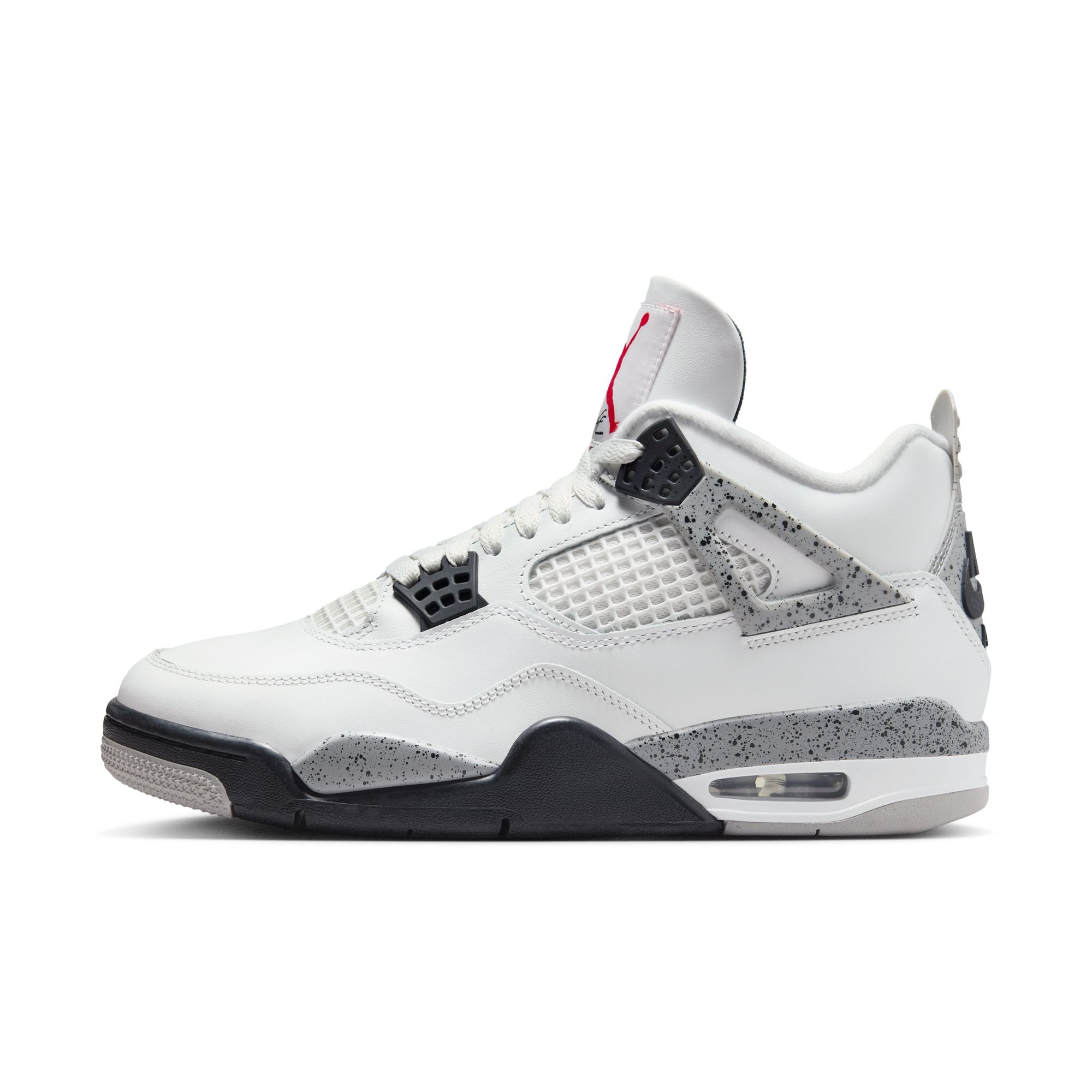 MENS AIR JORDAN 4 RETRO OG (WHITE CEMENT)