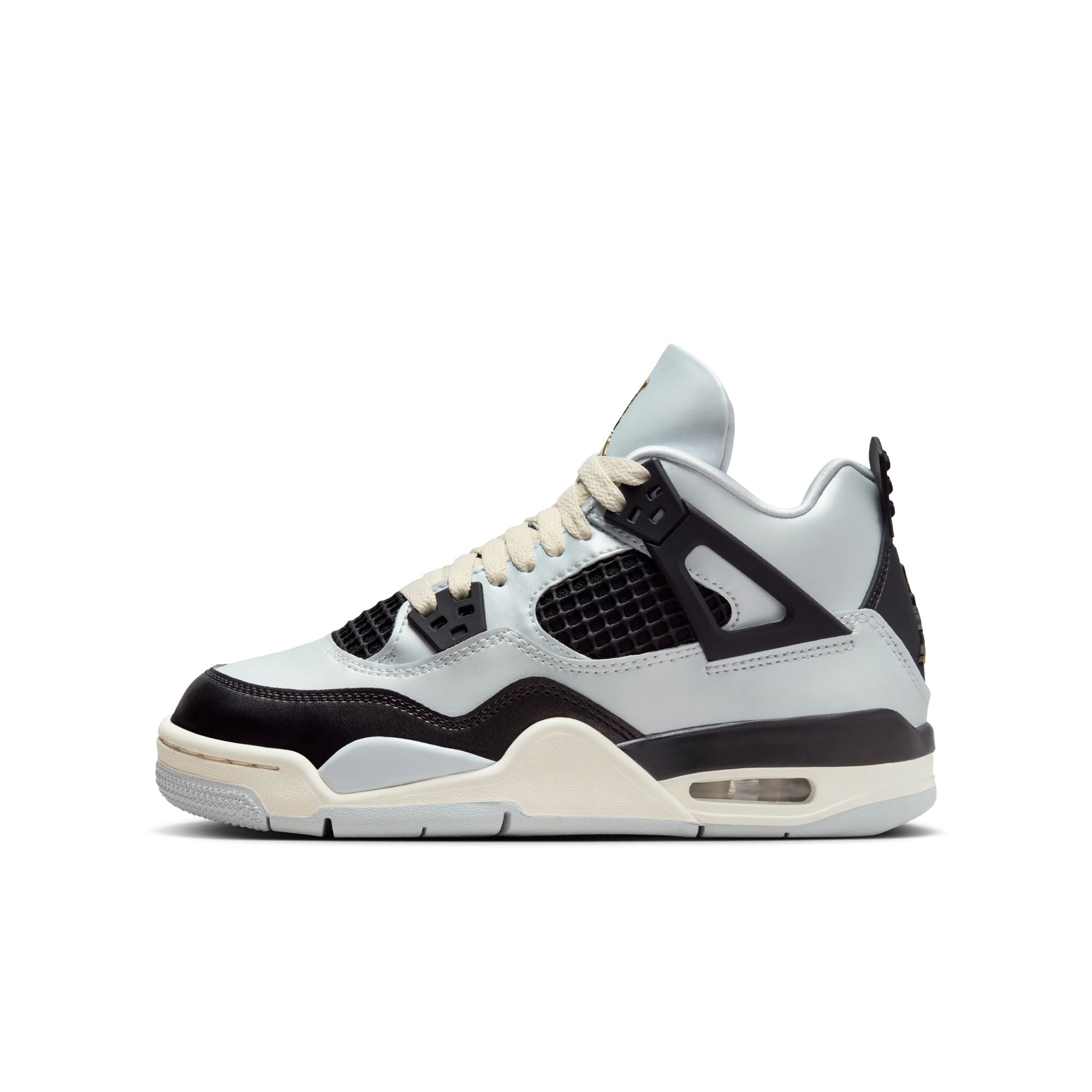 KIDS AIR JORDAN 4 RETRO GS (PURE PLATINUM)