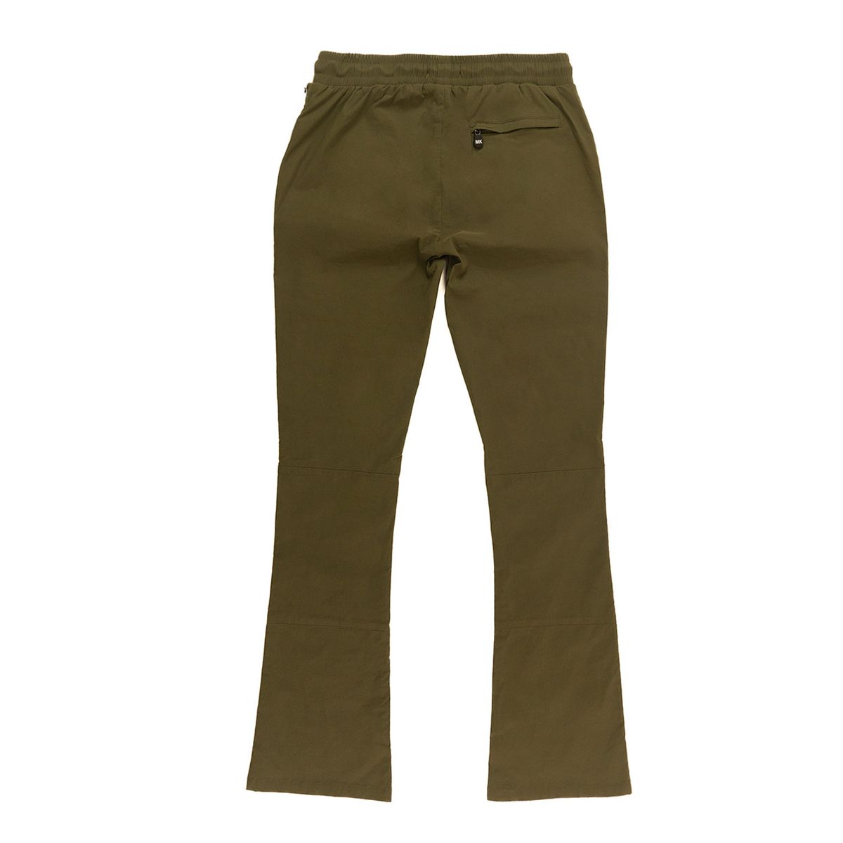 MENS MAKOBI COLTON 34” STACK NYLON/SPANDEX SWEAT PANT (OLIVE)