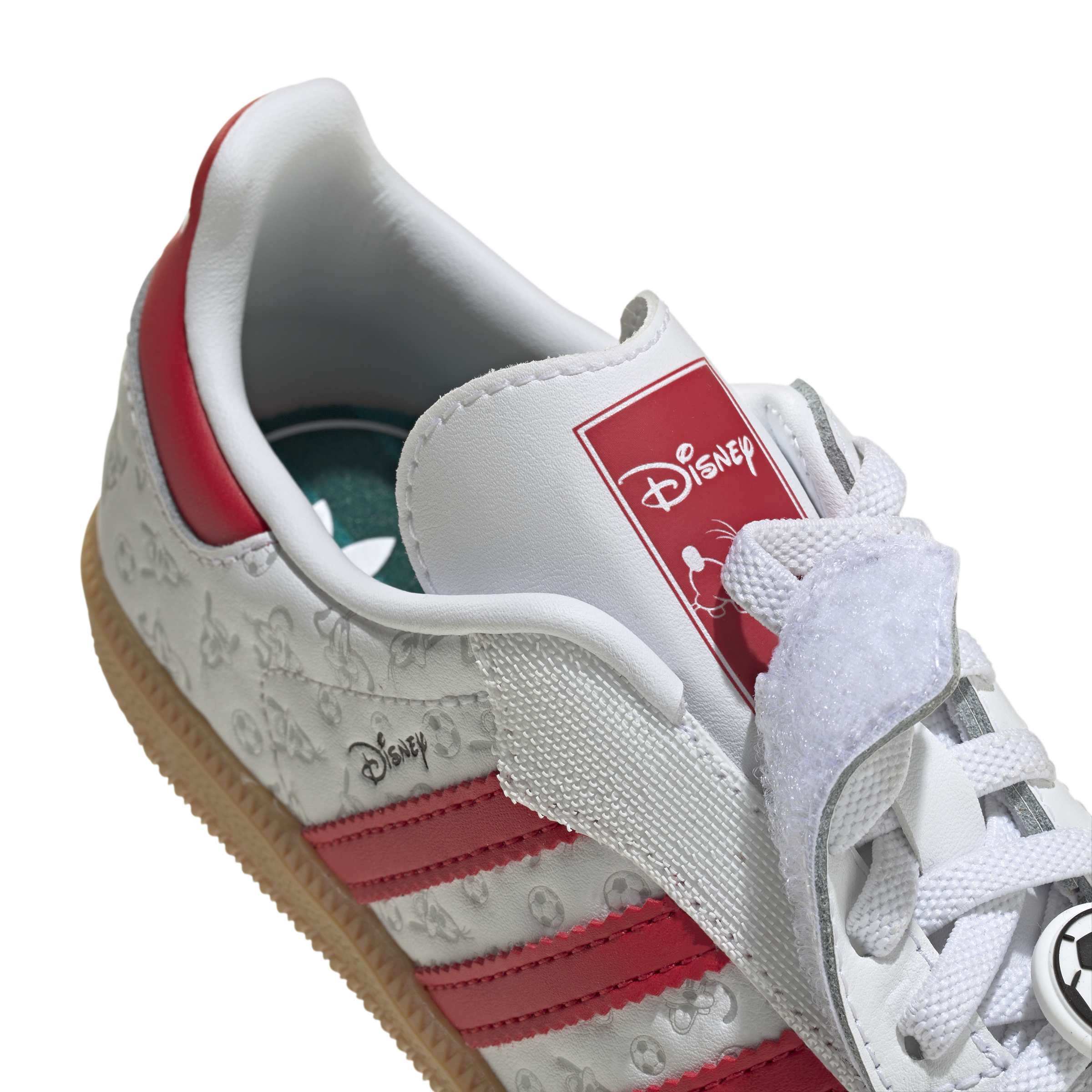 KIDS ADIDAS DISNEY X SAMBA OG CF EL C (WHITE/RED)