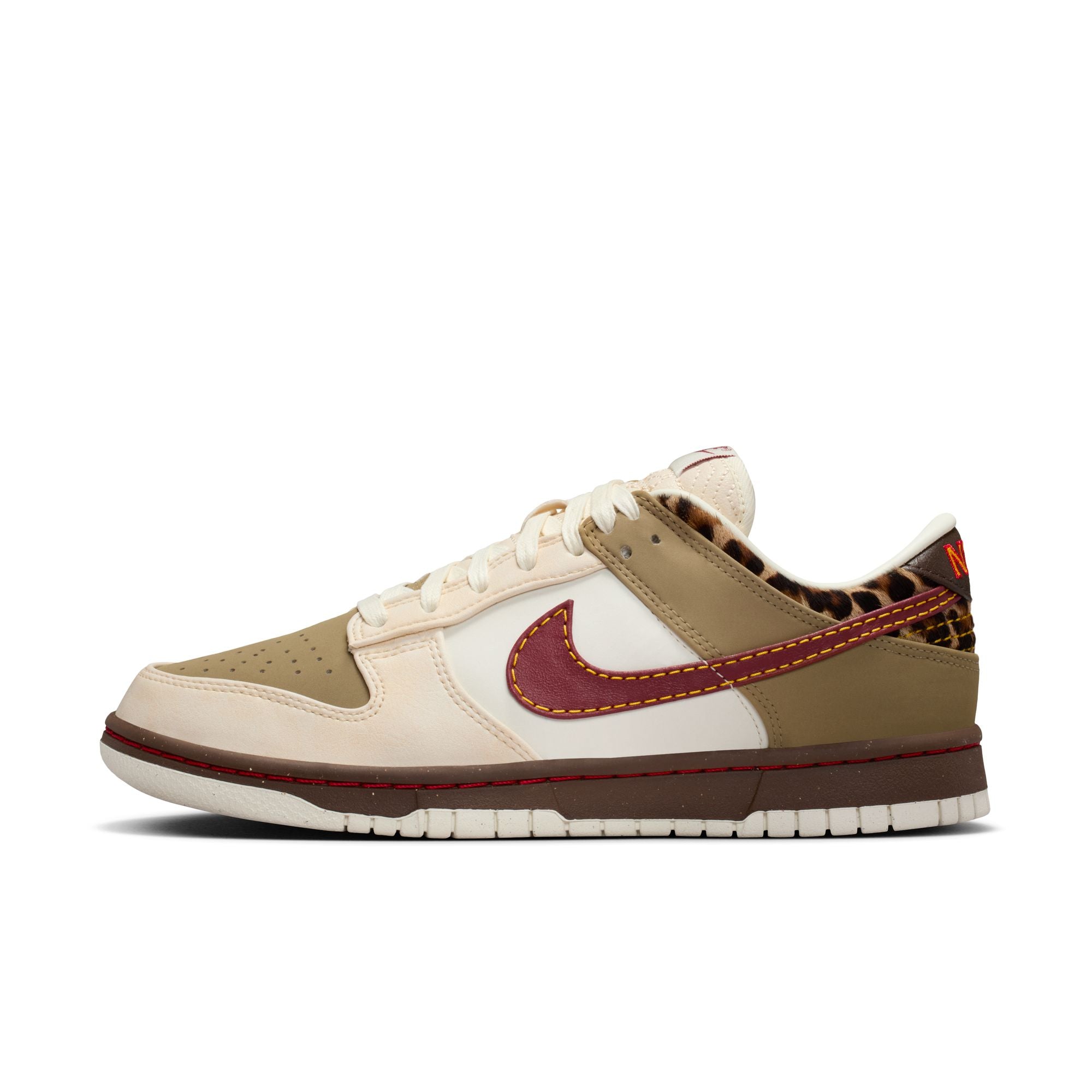 WOMENS NIKE DUNK LOW (KHAKI LEOPARD)