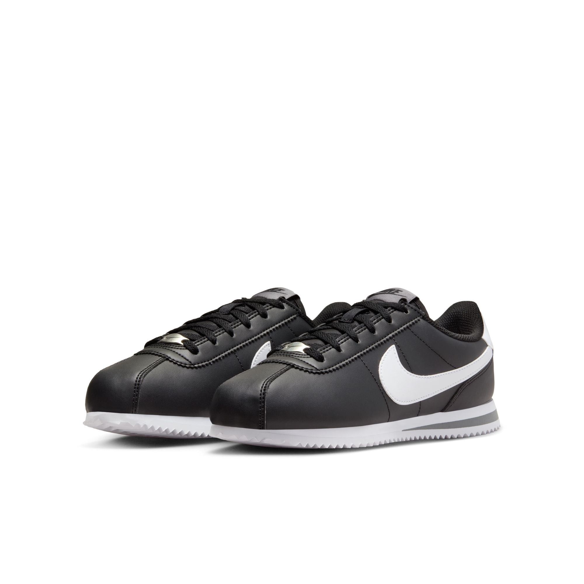 KIDS NIKE CORTEZ GS (BLACK/WHITE/COOL GREY)