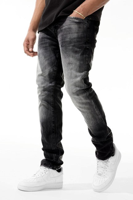 MENS JORDAN CRAIG COLLINS FIT GEORGETOWN DENIM (BLACK SHADOW)