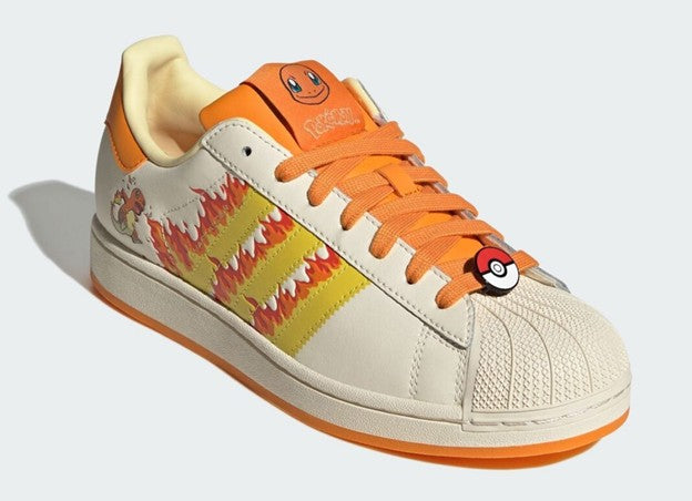 MENS POKÉMON X ADIDAS SUPERSTAR II (CHARMANDER)