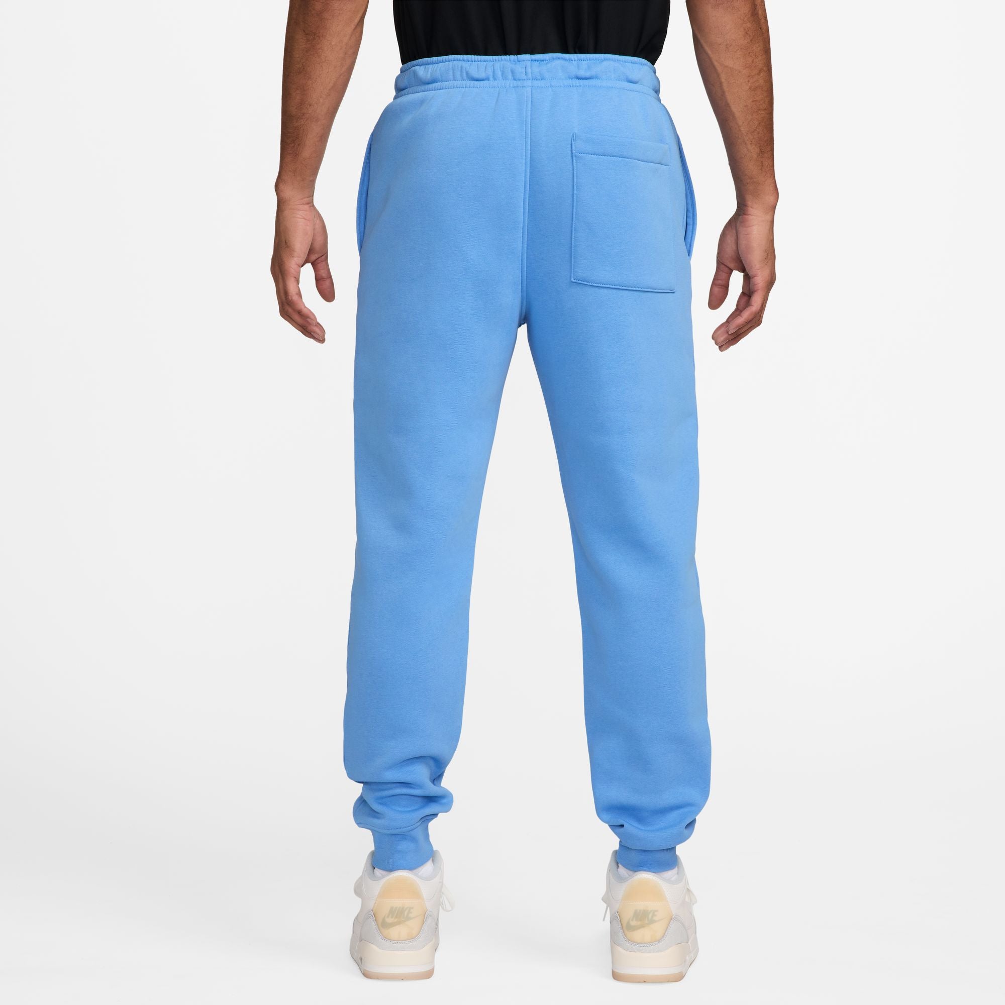 JORDAN BROOKLYN FLEECE PANT (LEGEND BLUE/WHITE)