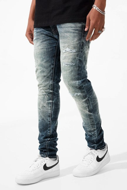 MENS JORDAN CRAIG SEAN FIT AMPLITUDE DENIM (HURRICANE WASH)