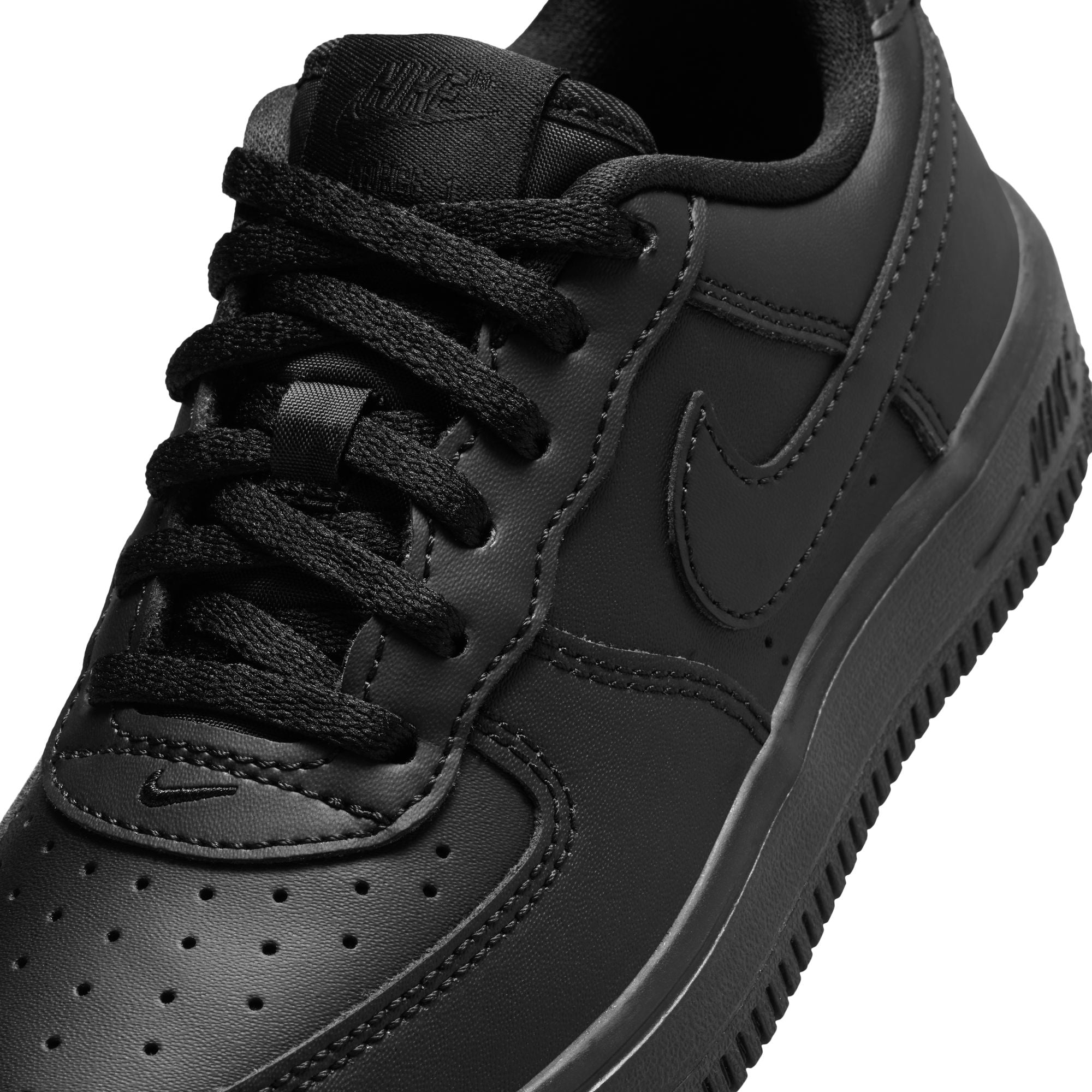 KIDS NIKE FORCE 1 LOW PS (BLACK)