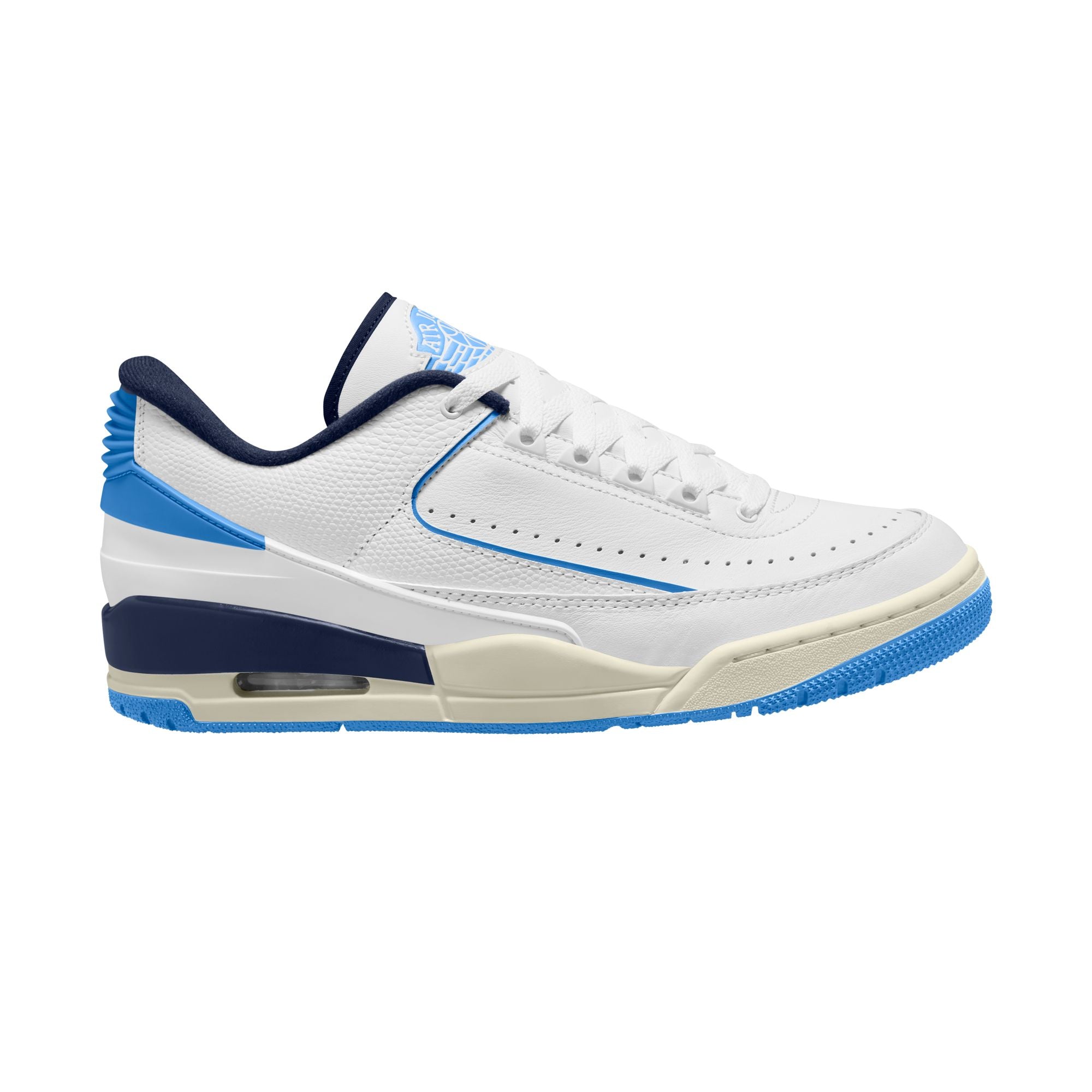 MENS JORDAN 2/3 (WHITE/UNIVERSITY BLUE/MIDNIGHT NAVY/SAIL)