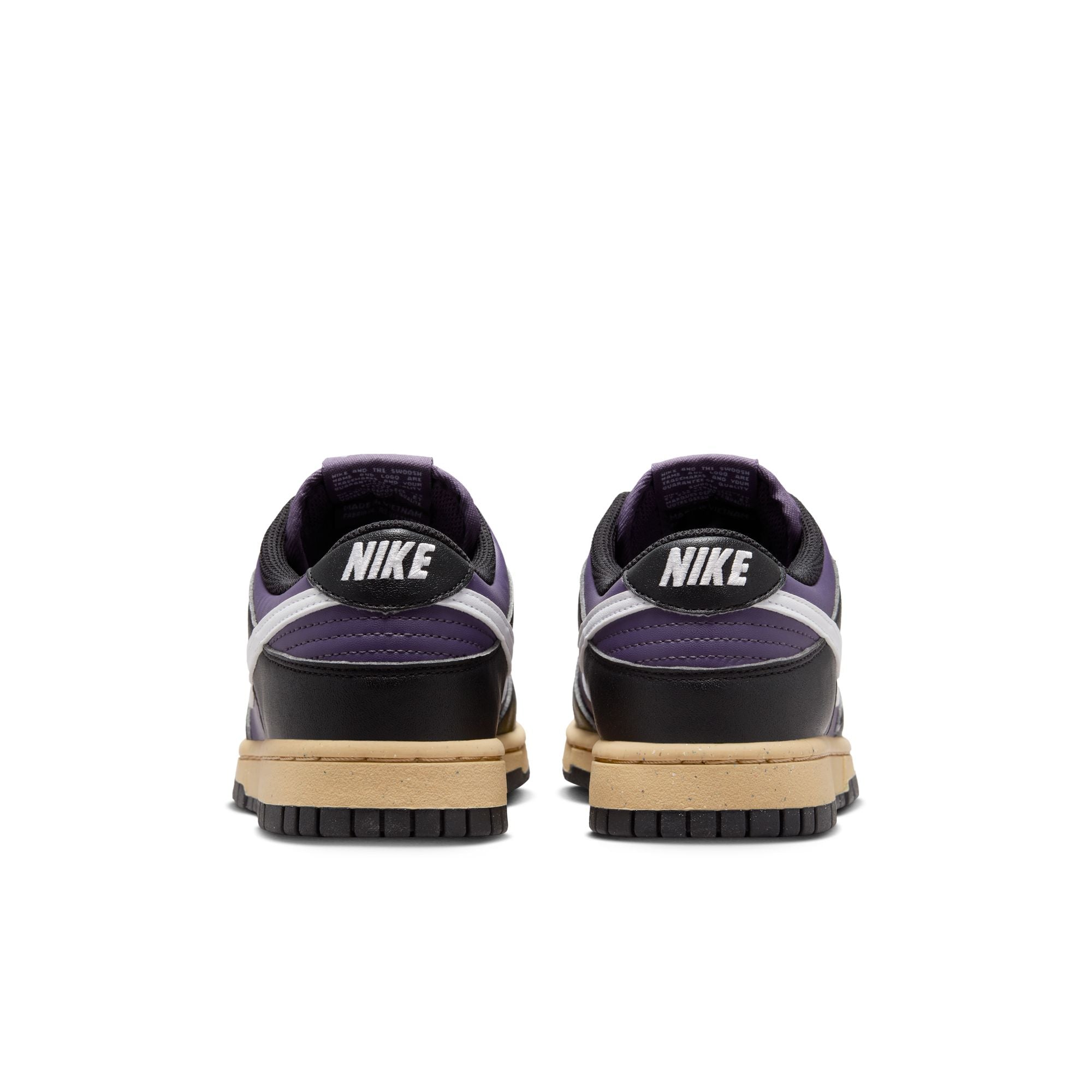 WOMENS NIKE DUNK LOW NEXT NATURE (PURPLE/BLACK)