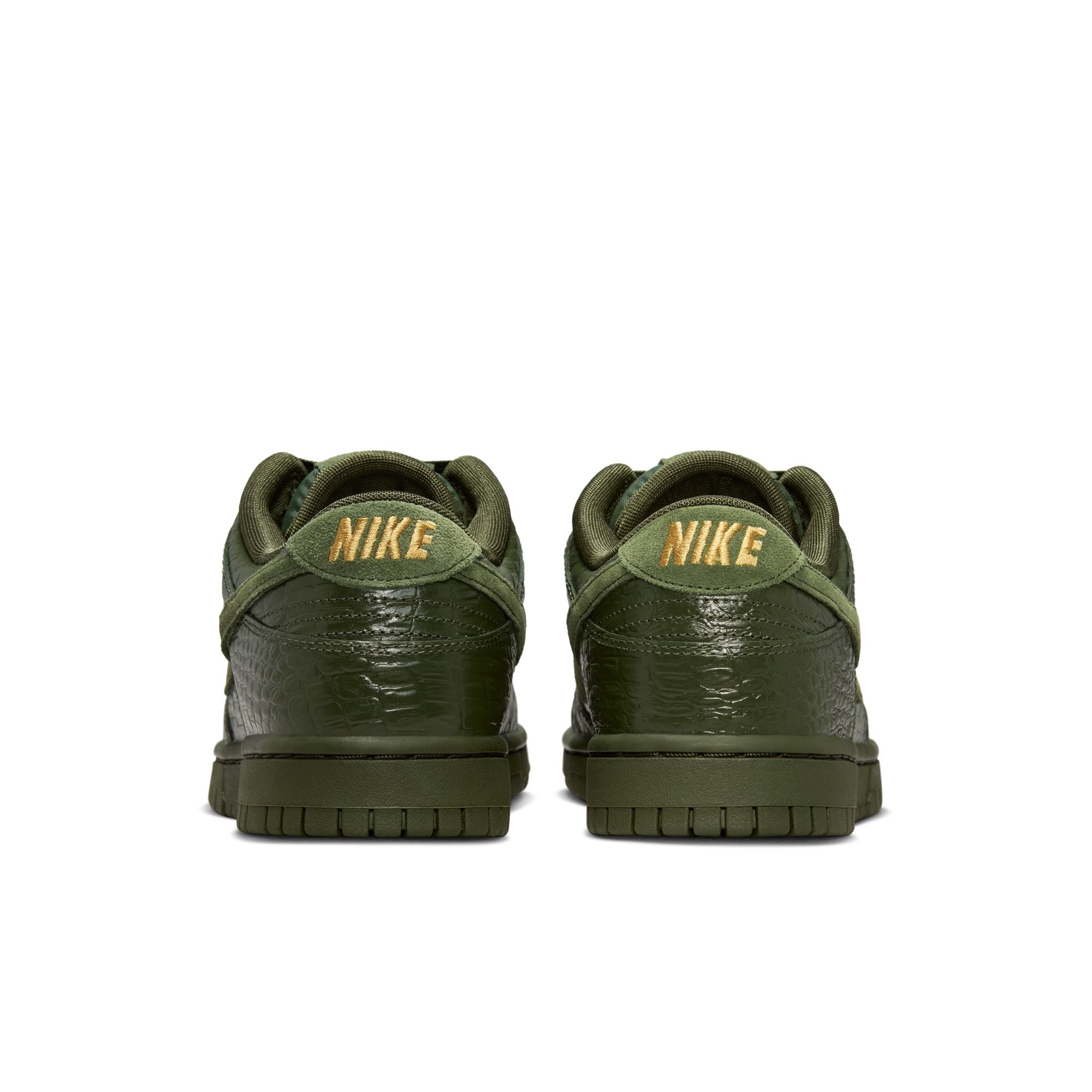 WOMENS NIKE DUNK LOW SS (GREEN CROC)