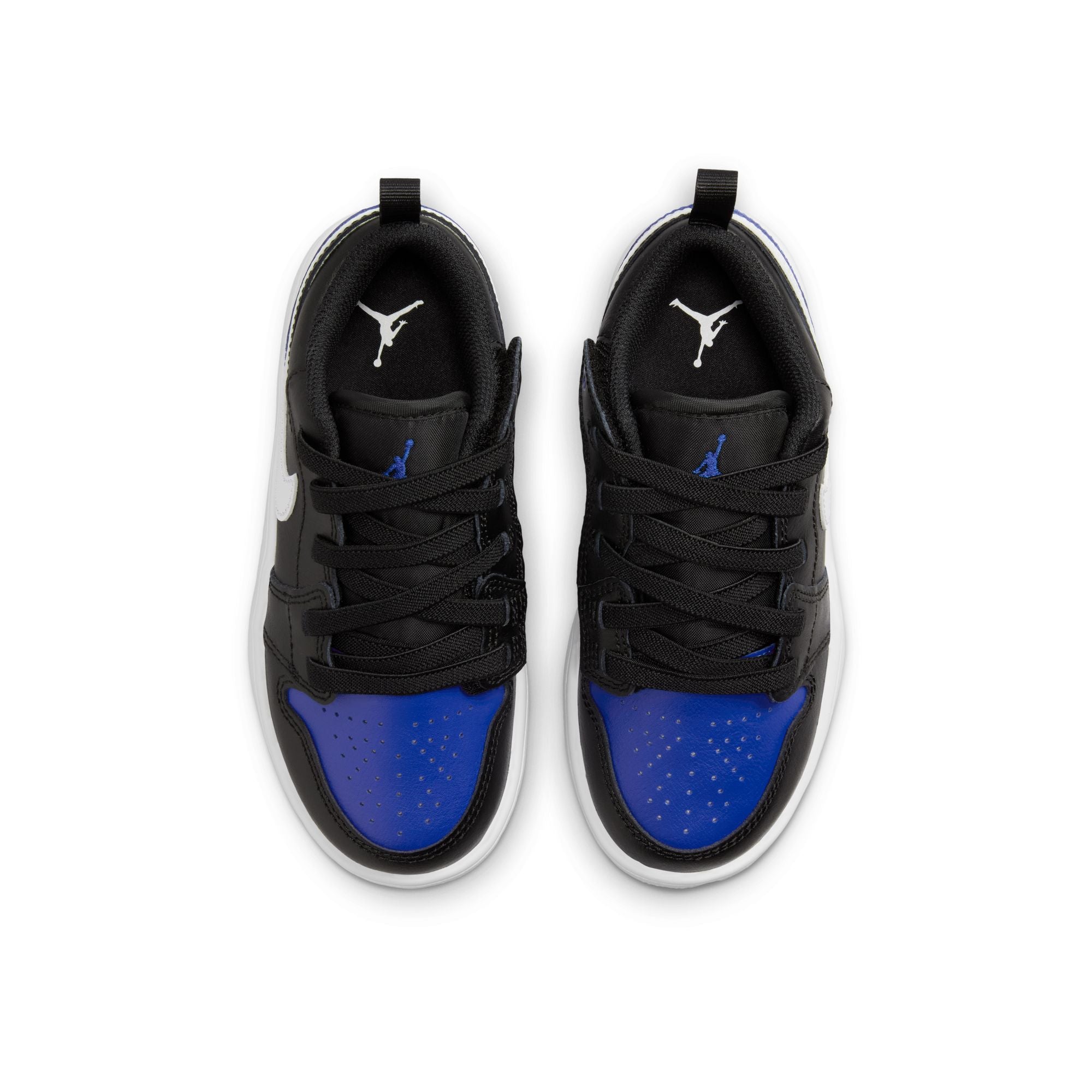 KIDS JORDAN 1 LOW ALT PS (BLACK/WHITE/GAME ROYAL)