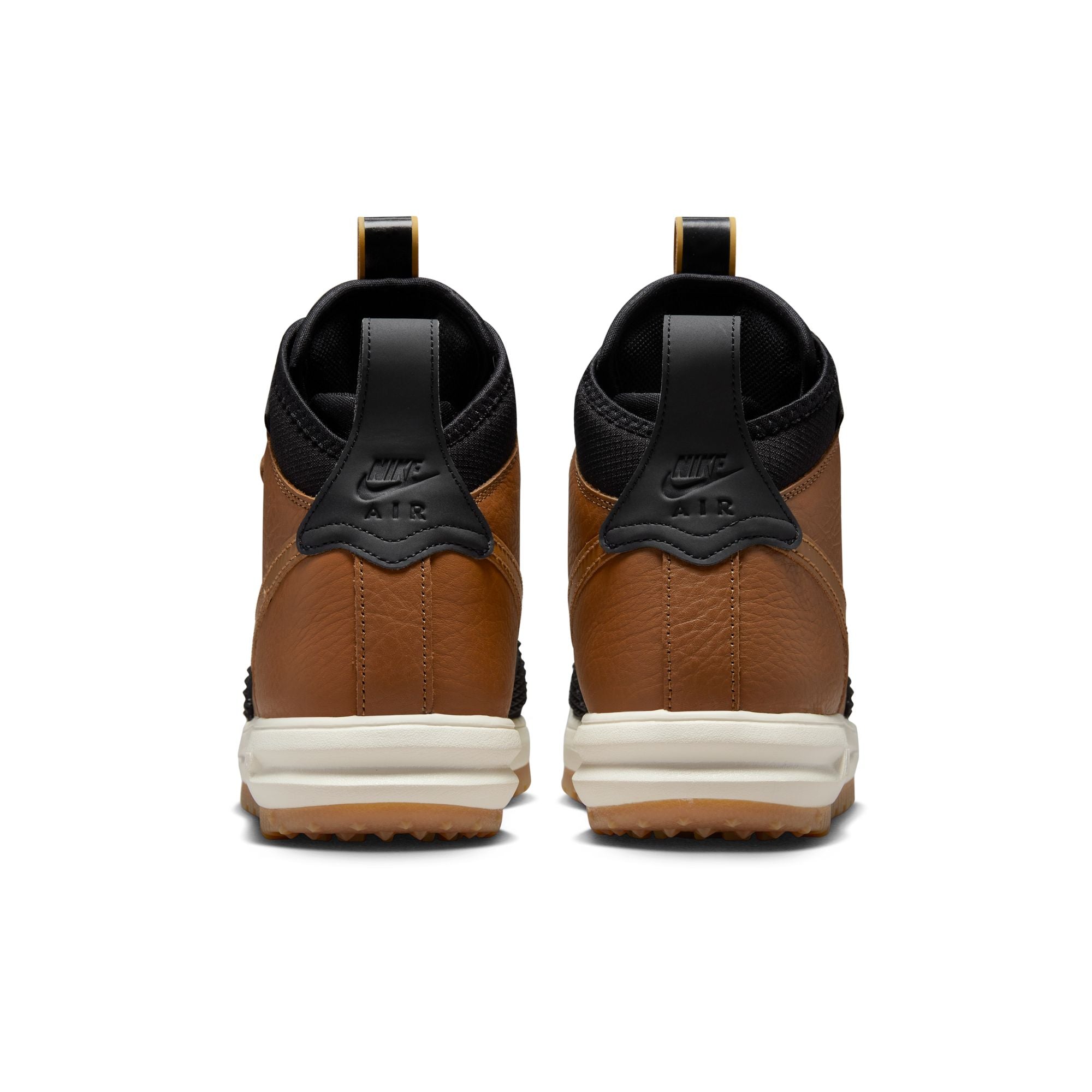 MENS NIKE LUNAR FORCE 1 DUCKBOOT (ALE BROWN/BLACK/GOLDTONE)