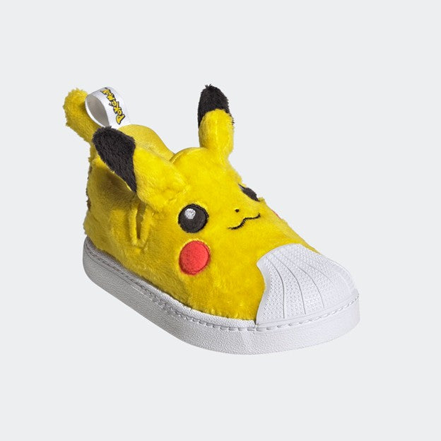 KIDS POKÉMON X ADIDAS SUPERSTAR QUICKON I PIKACHU (YELLOW/BLACK)