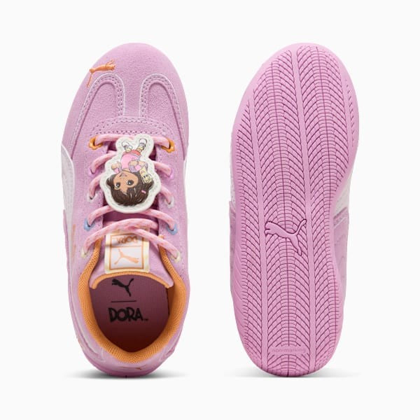 KIDS PUMA X DORA THE EXPLORER SPEEDCAT PS (MAUVE GLOW-POWDER PINK)