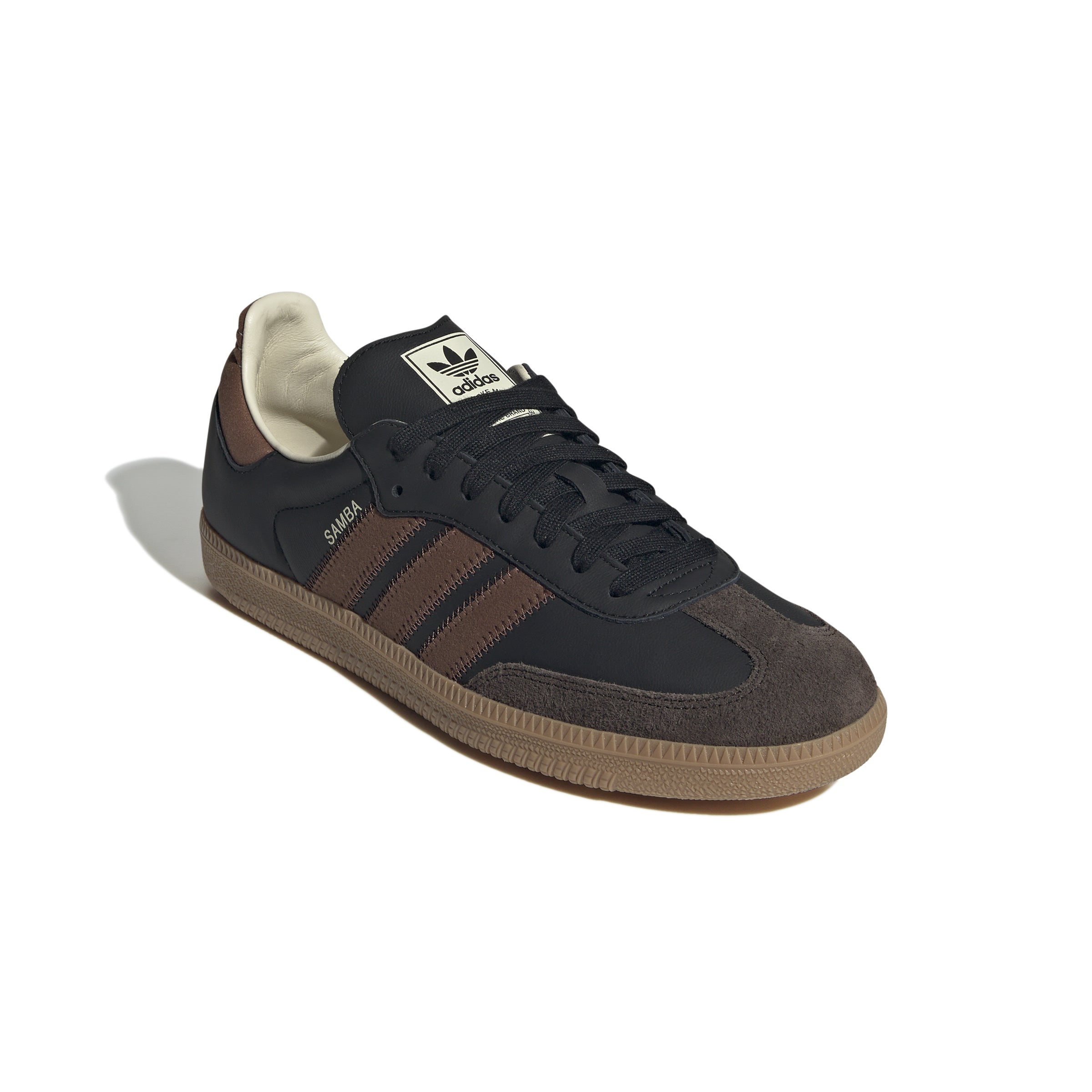 MENS ADIDAS SAMBA OG (CBLACK/PREBRN/DBROWN)