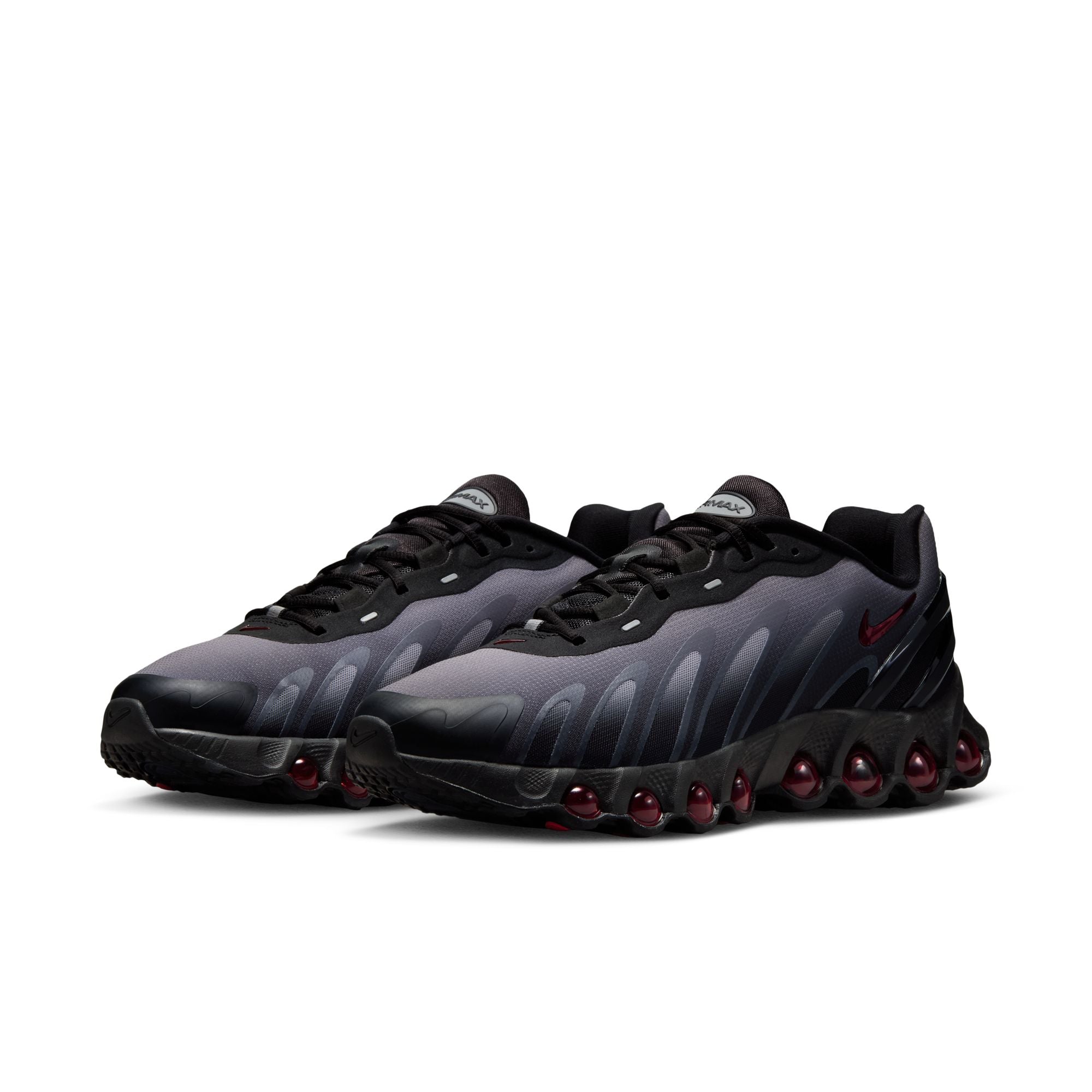 MENS NIKE AIR MAX DN8 (BLACK/GYM RED/ANTHRACITE/PURE PLATINUM)
