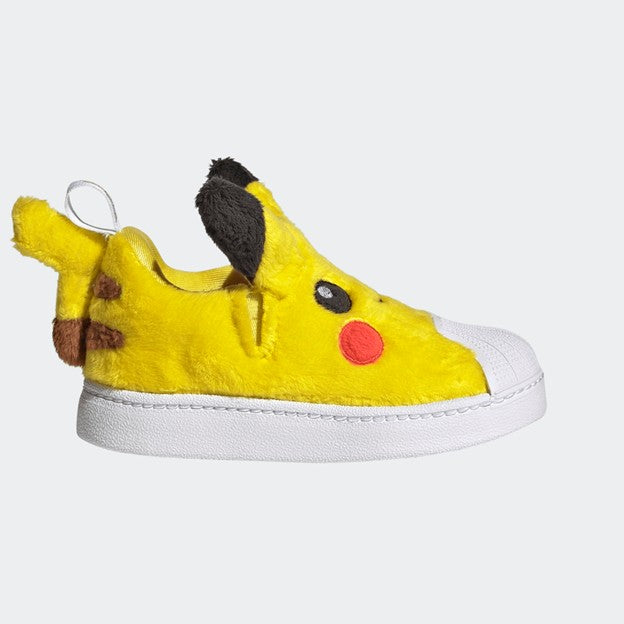KIDS POKÉMON X ADIDAS SUPERSTAR QUICKON I PIKACHU (YELLOW/BLACK)