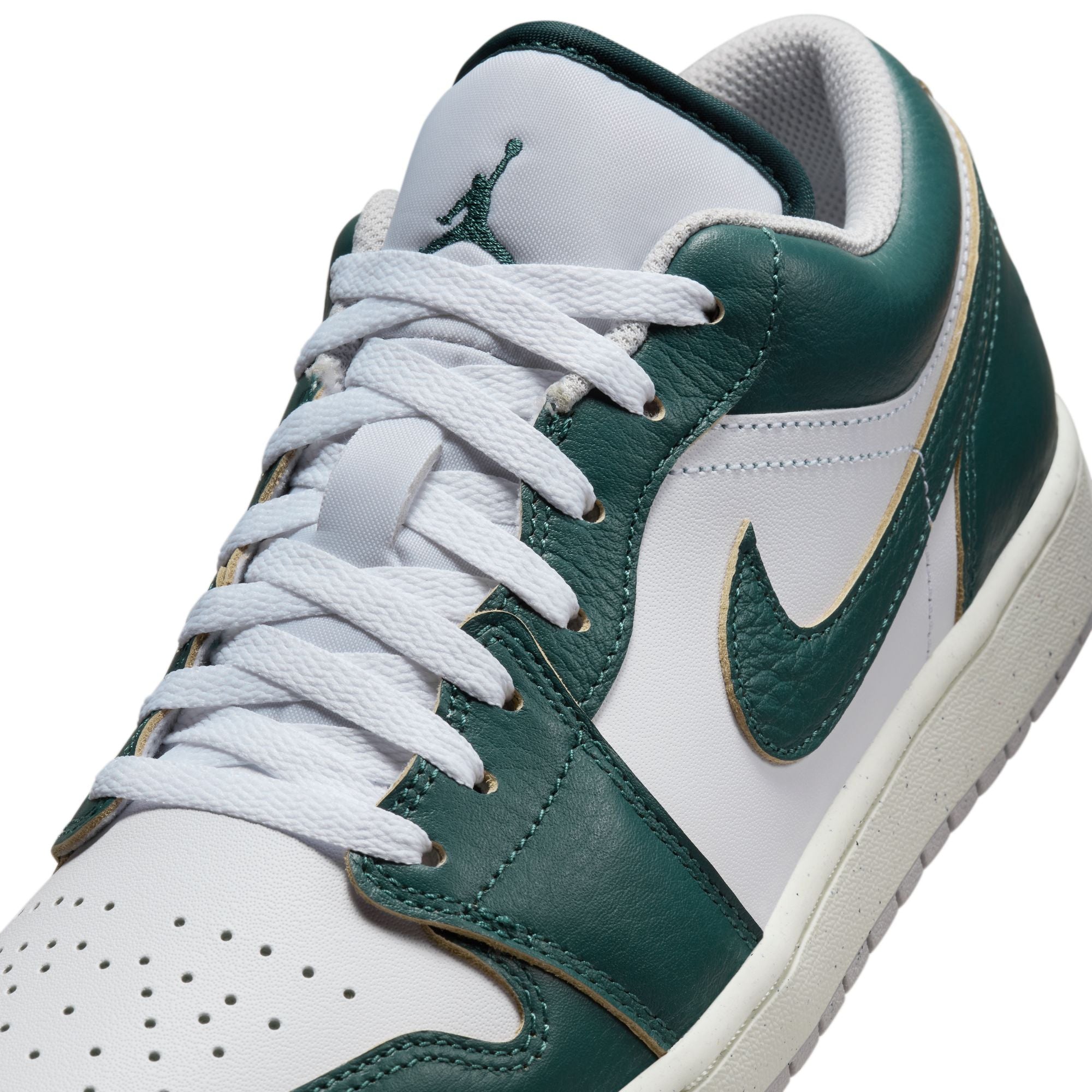 MENS AIR JORDAN 1 LOW SE (OXIDIZED GREEN/WHITE/SAIL)