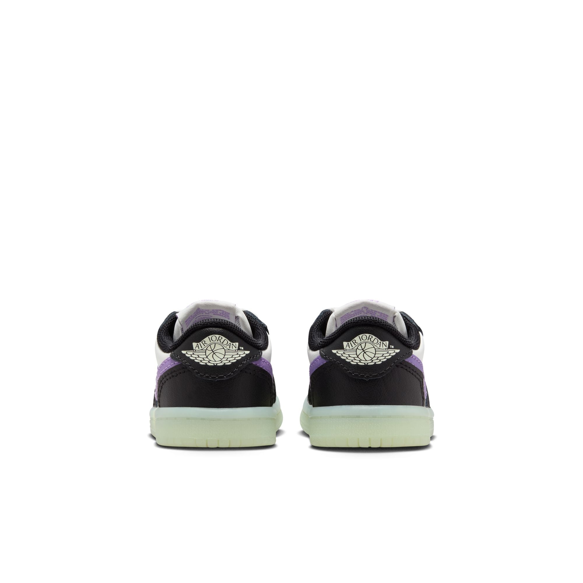 KIDS JORDAN 1 RETRO LOW OG TD (BLACK RASPBERRY)