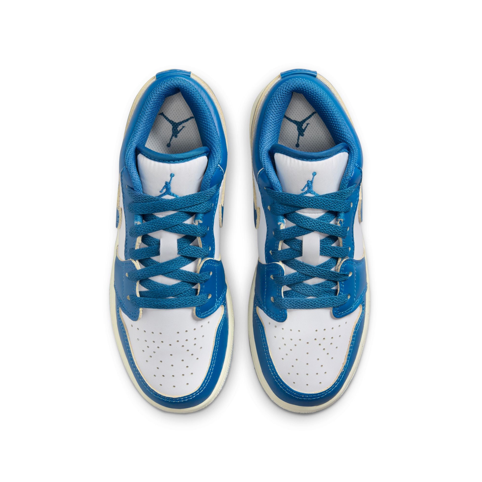 KIDS AIR JORDAN 1 LOW SE GS (INDUSTRIAL BLUE)