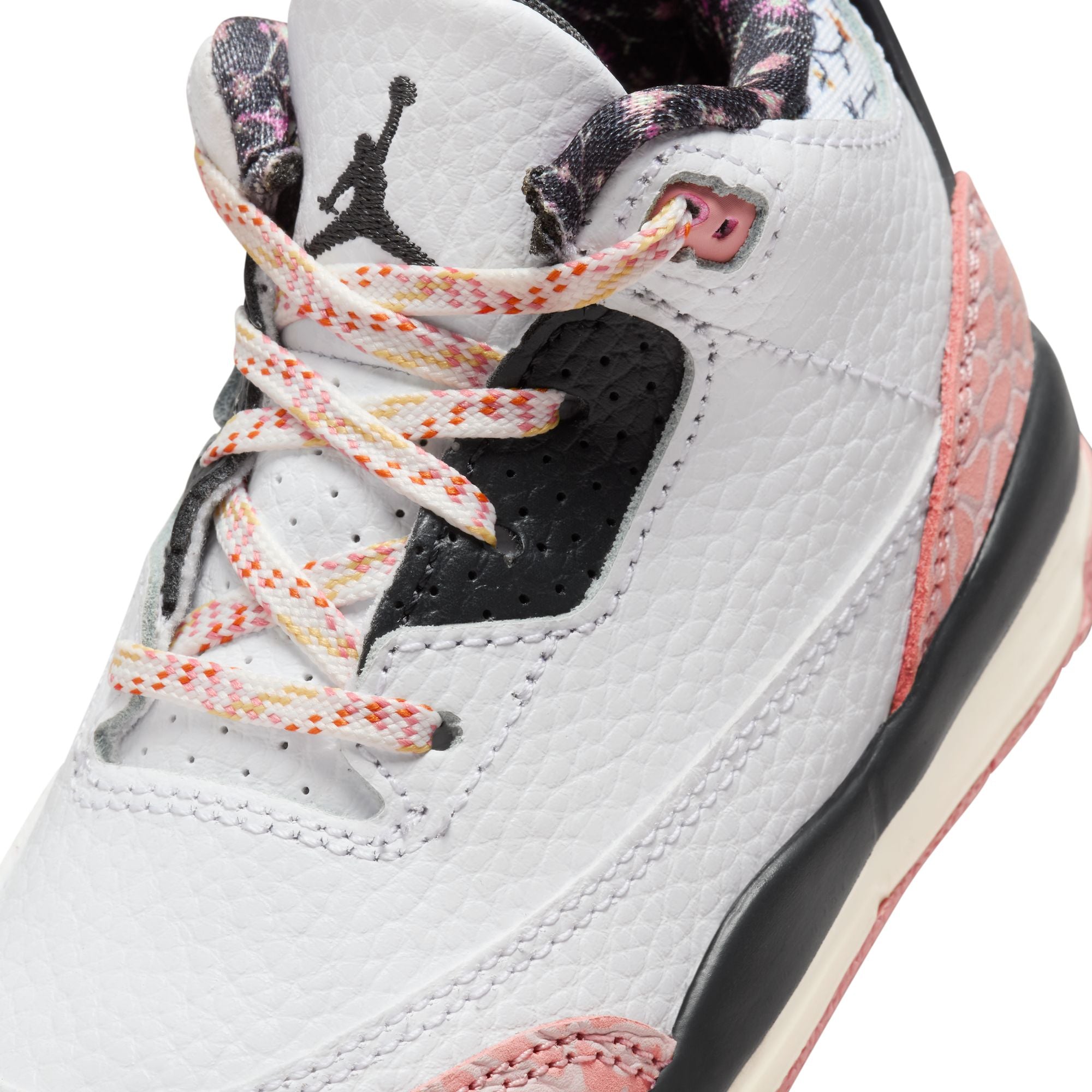 KIDS AIR JORDAN 3 RETRO TD (RED STARDUST)