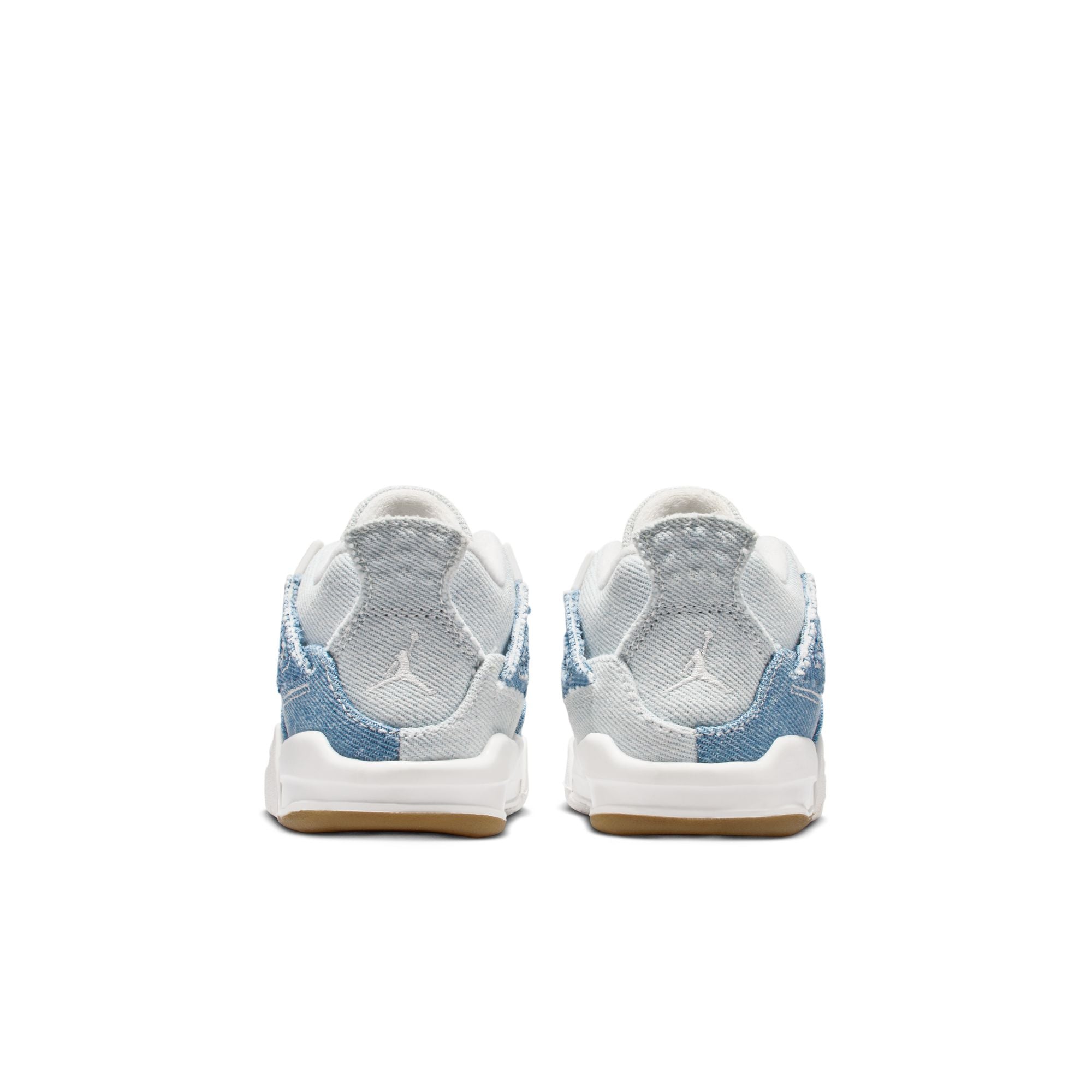 KIDS JORDAN 4 RETRO DENIM TD (WORN BLUE)