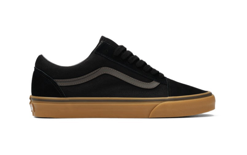 MENS VANS OLD SKOOL WEIRD GUM SHOE (BLACK/GUM)