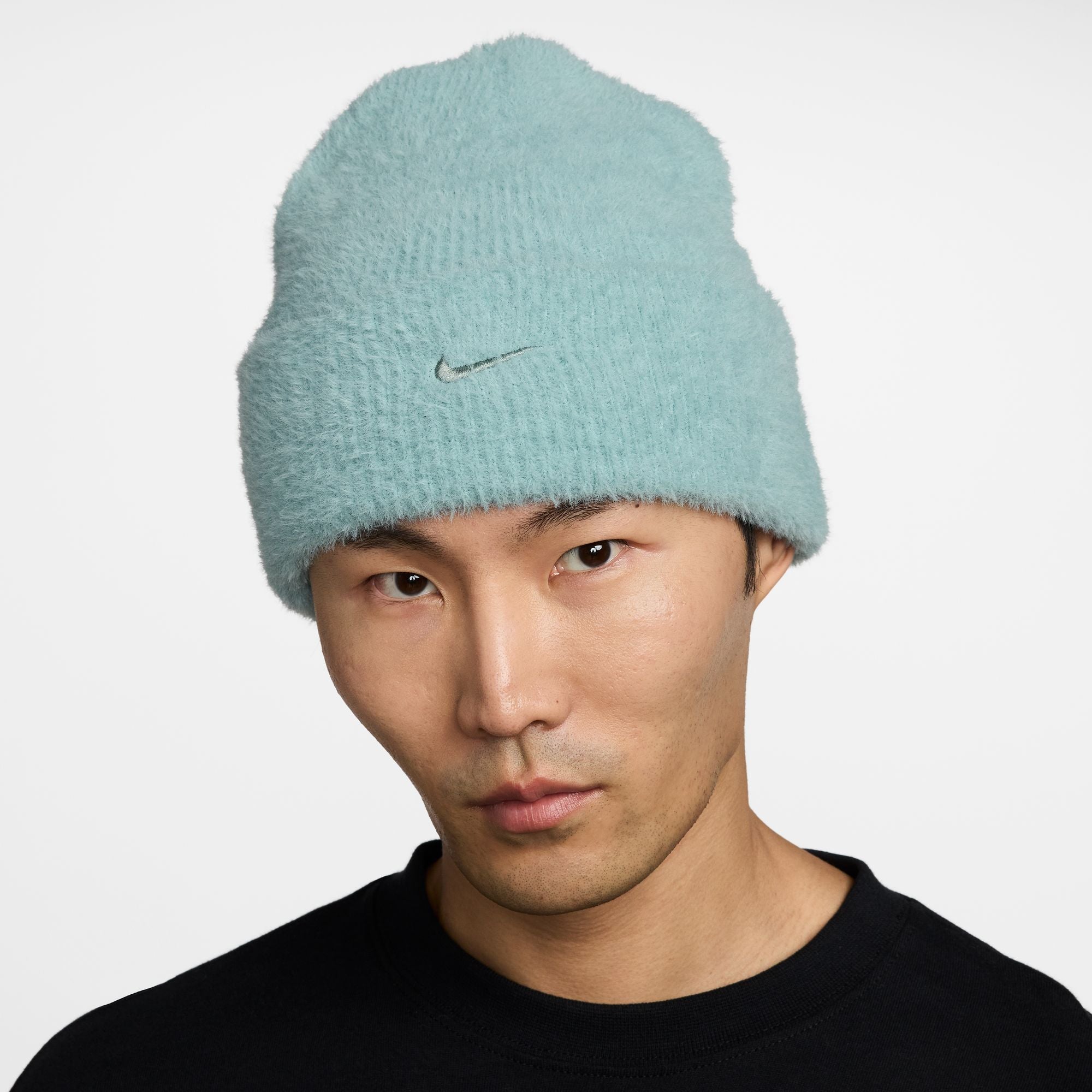 UNISEX NIKE TERRA SHORT-CUFF BEANIE (CANNON/CLAY GREEN)