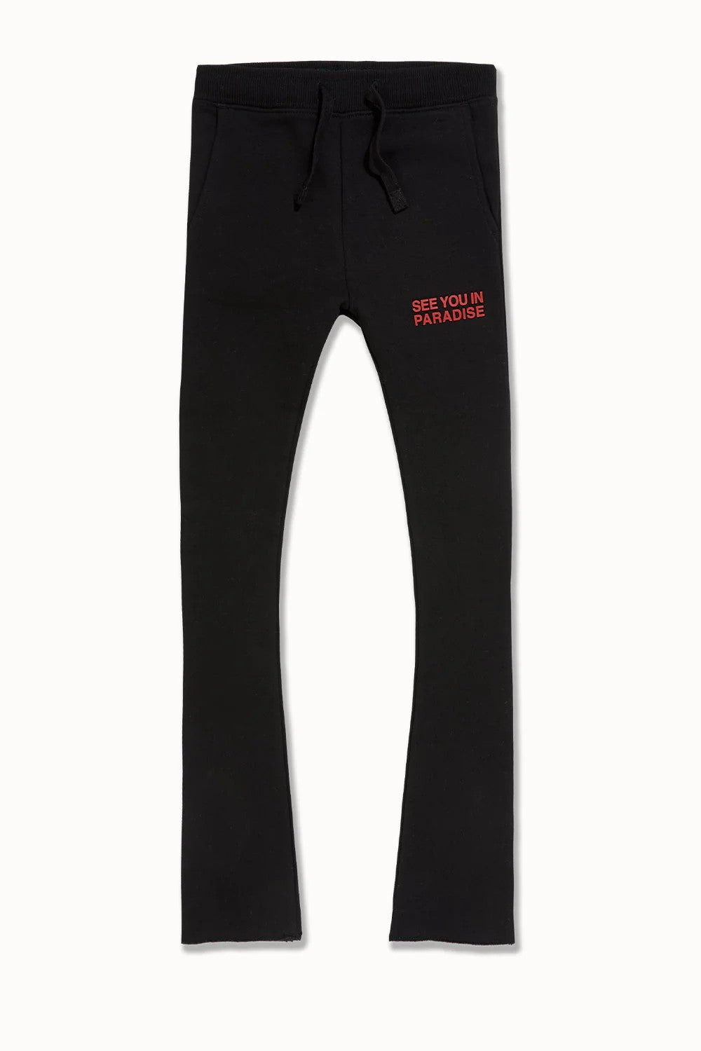 KIDS JORDAN CRAIG SYIP TONAL STACKED SWEATPANT (CRIMSON)