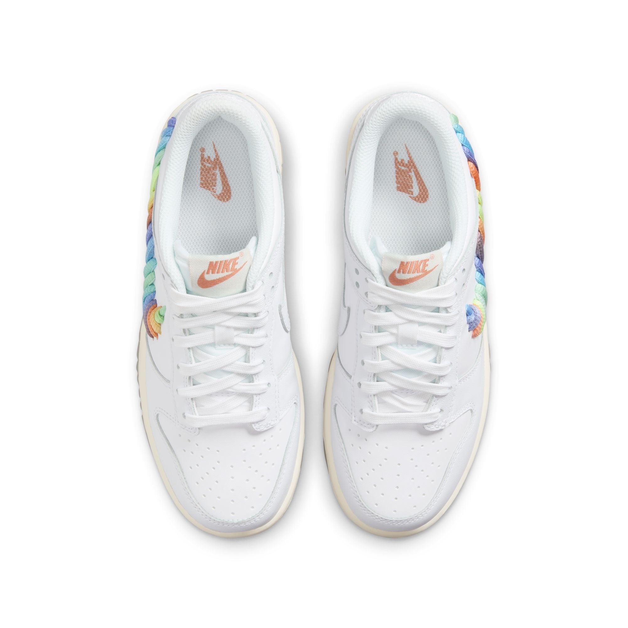 KIDS NIKE DUNK LOW SE GS (RAINBOW SWOOSH)