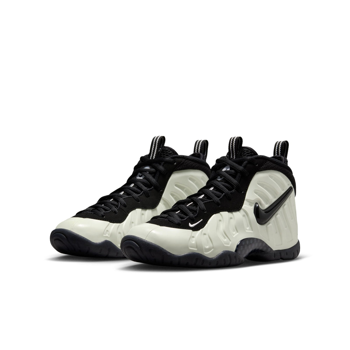 KIDS NIKE LITTLE POSITE PRO PREMIUM GS (SUMMIT WHITE/BLACK)