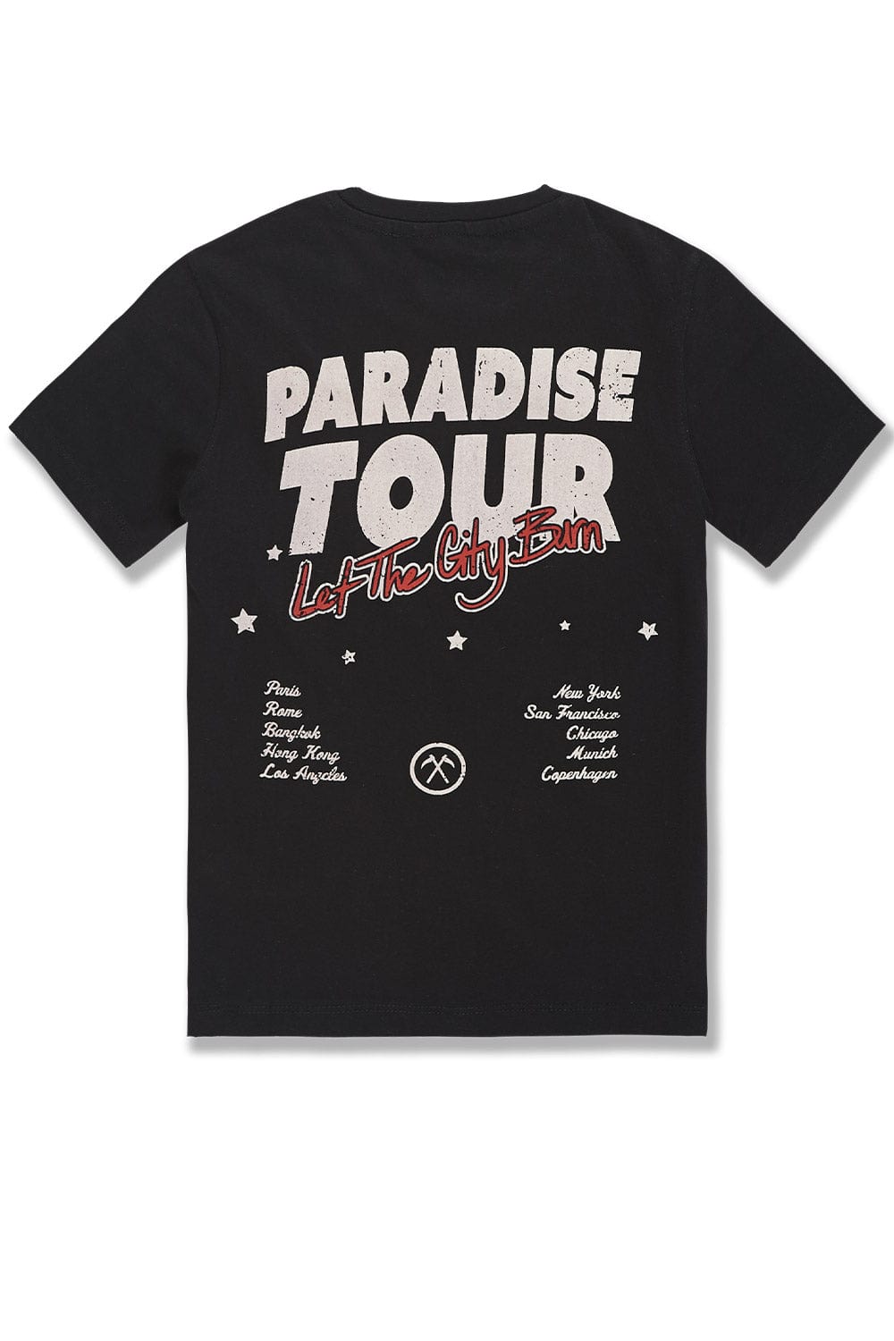 KIDS JORDAN CRAIG PARADISE TOUR T-SHIRT (BLACK)