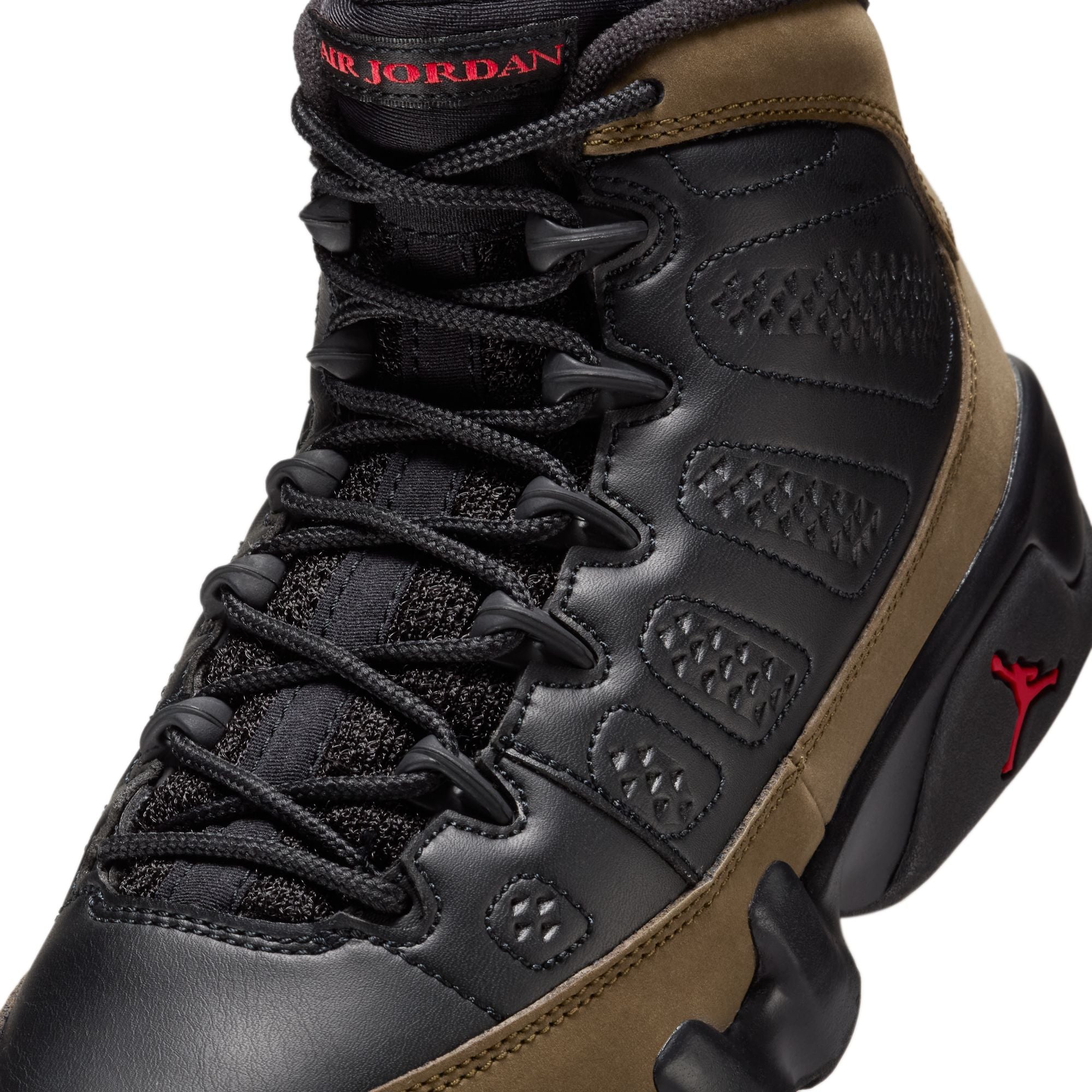 KID'S AIR JORDAN 9 RETRO GS (OLIVE)