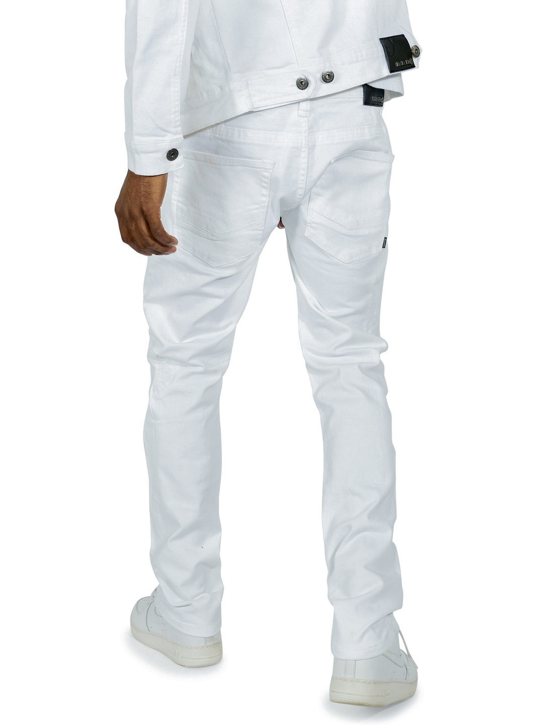 MENS MAKOBI MORELI JEAN (WHITE)