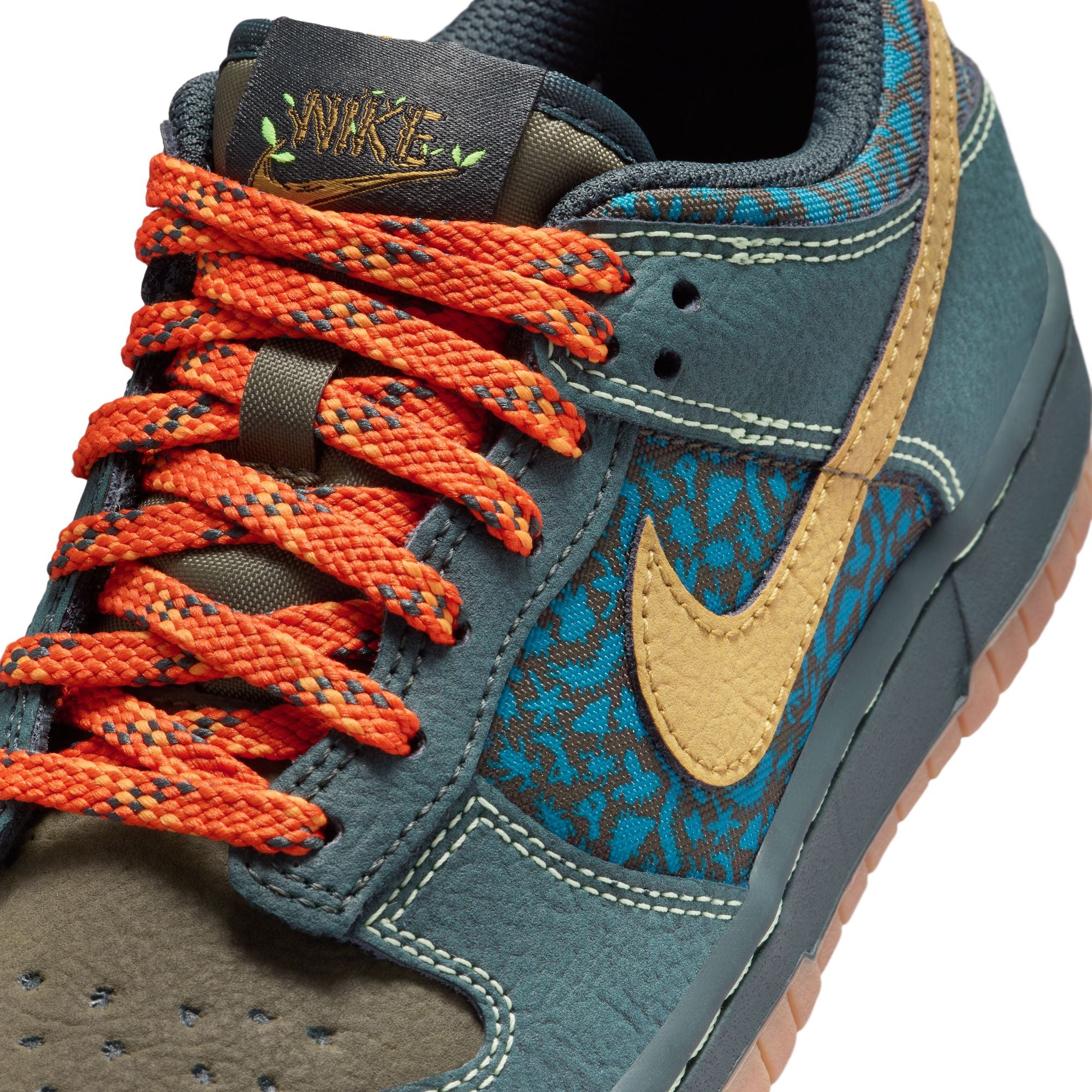 KIDS NIKE DUNK LOW BG (SEAWEED/OCHRE/CARGO KHAKI/GREEN ABYSS)