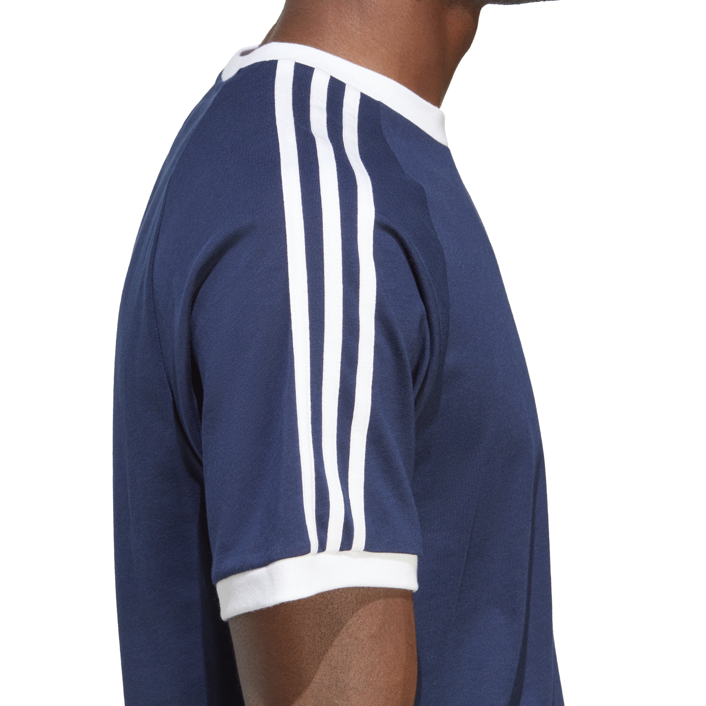 Men's Adidas ADICOLOR CLASSICS 3-STRIPES TEE (Night Indigo)