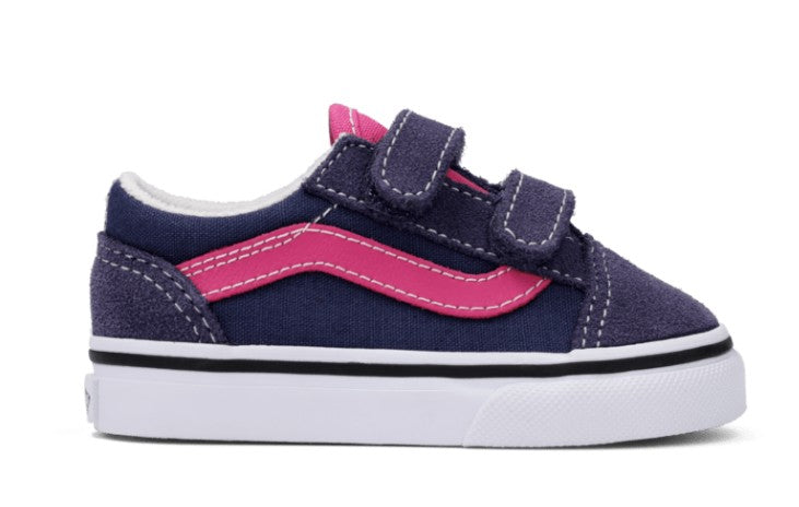 TODDLER VANS OLD SKOOL V (DUO COLOR PURPLE/PINK)