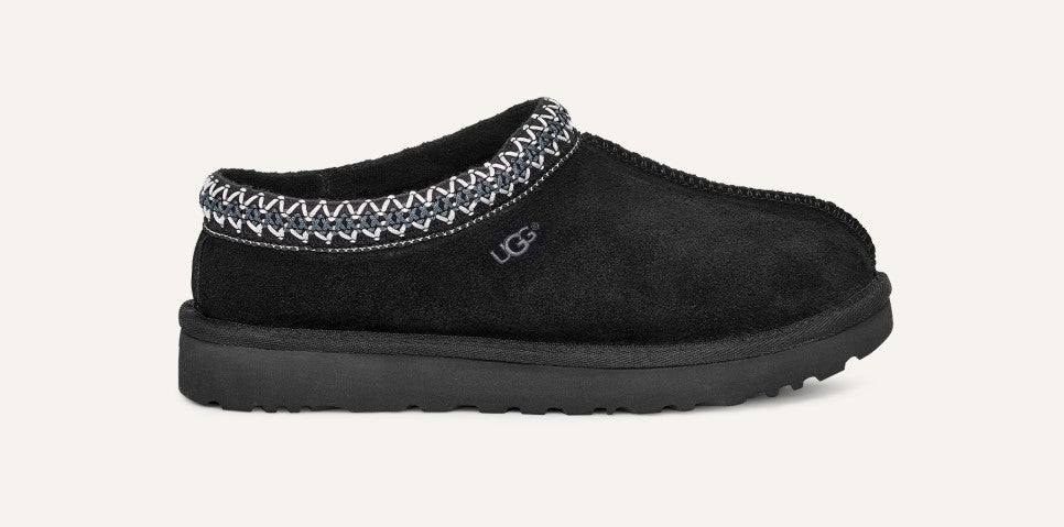 WOMENS UGG TASMAN SLIPPER (BLACK)