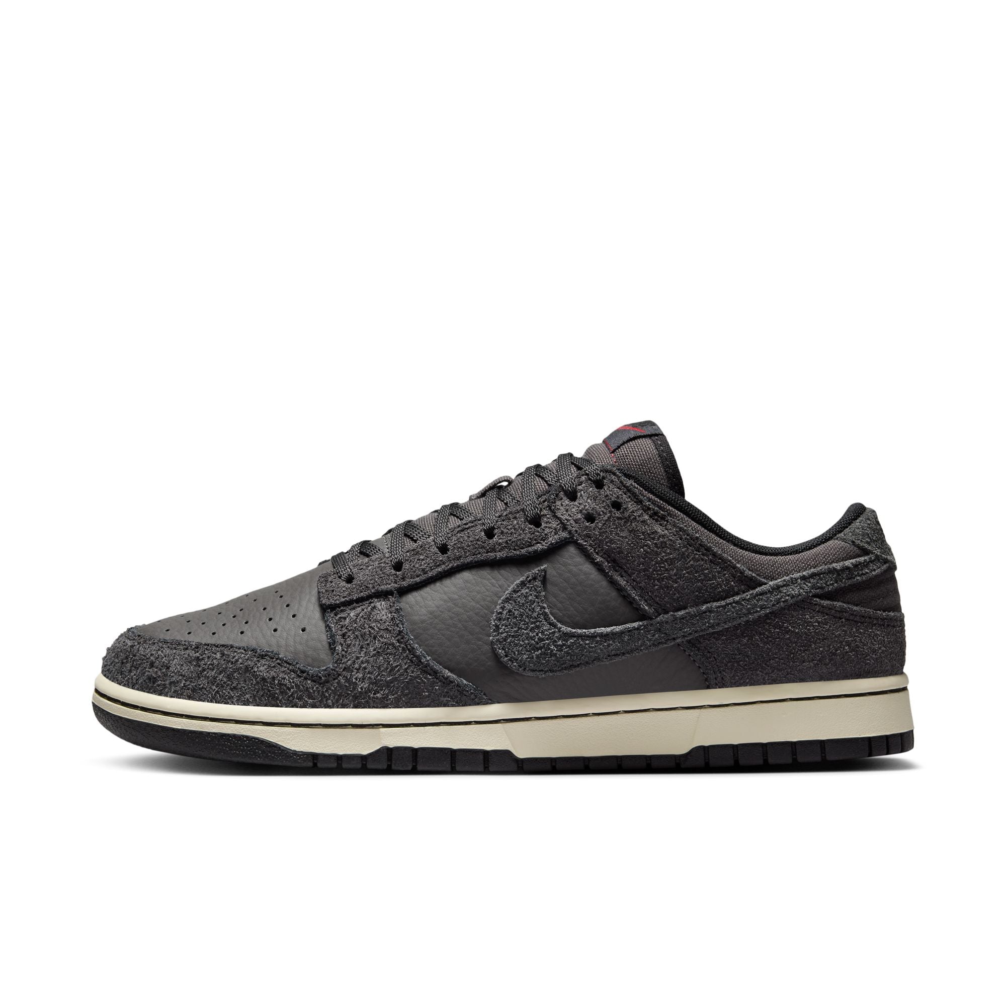 MENS NIKE DUNK LOW RETRO PREMIUM (BLACK/OFF NOIR/MEDIUM ASH/COCONUT MILK)