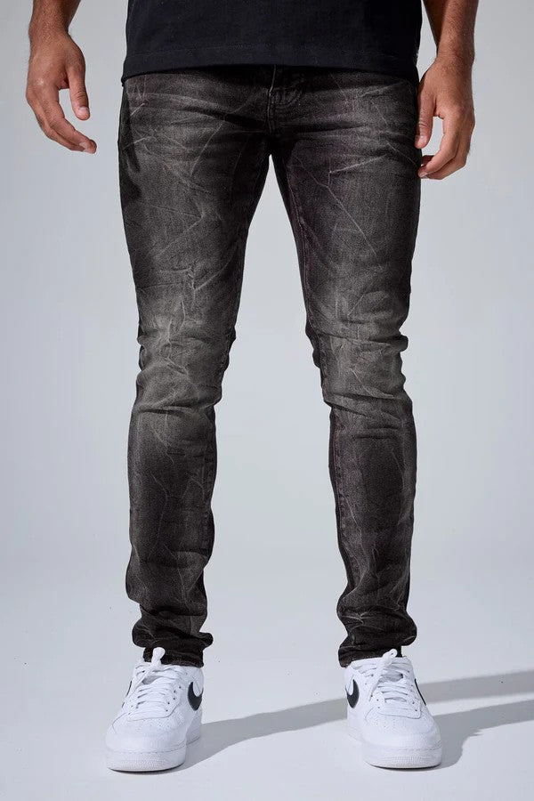 MENS JORDAN CRAIG SEAN FIT JET STREAM DENIM (VINTAGE BLACK)