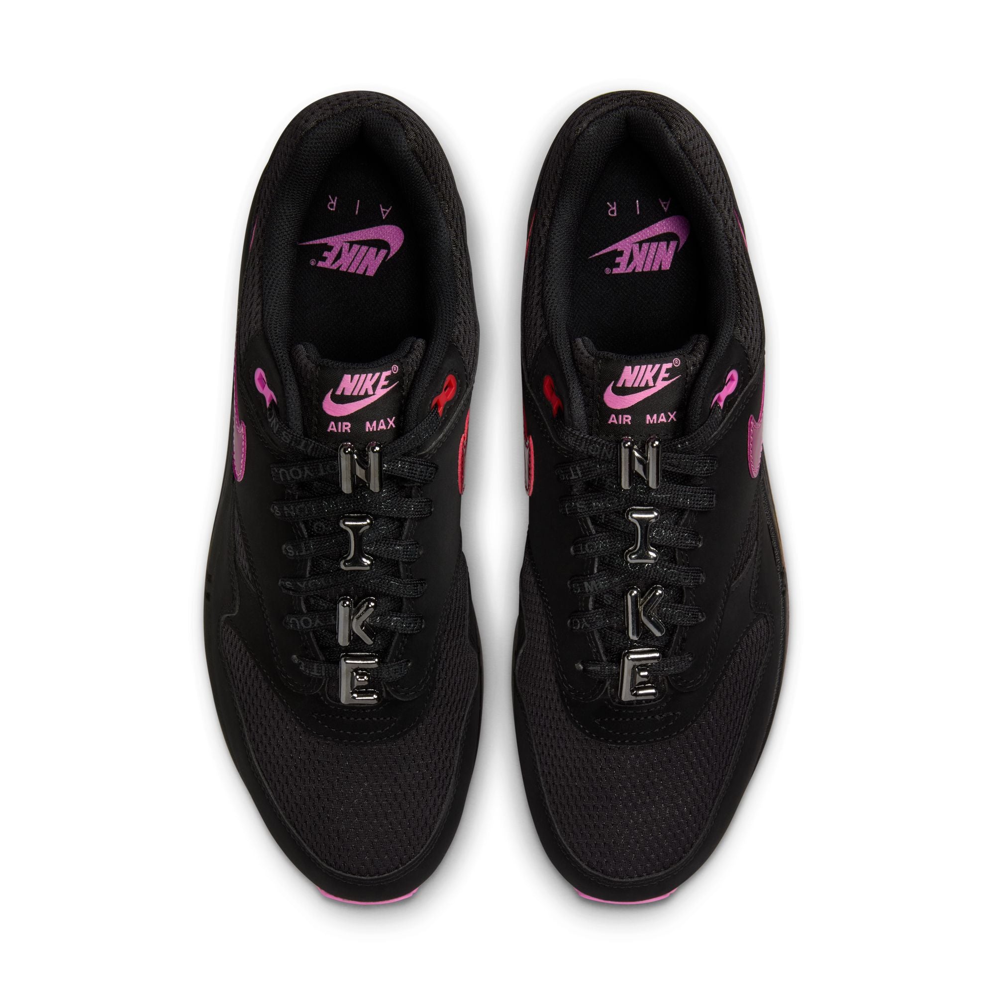 MENS NIKE AIR MAX 1 PREMIUM “VALENTINE’S DAY” (BLACK)