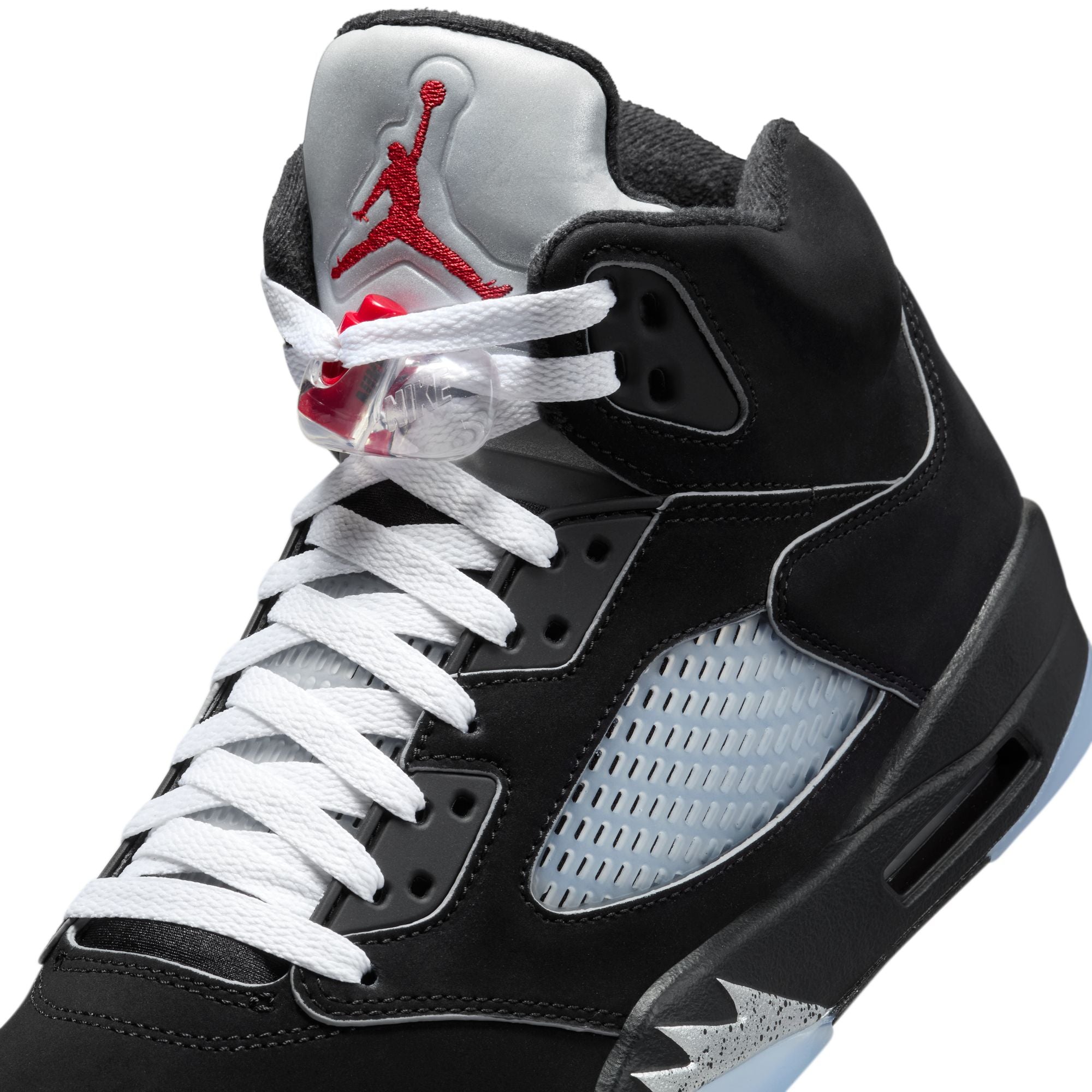 MENS AIR JORDAN 5 RETRO OG (BLACK METALLIC REIMAGINED)