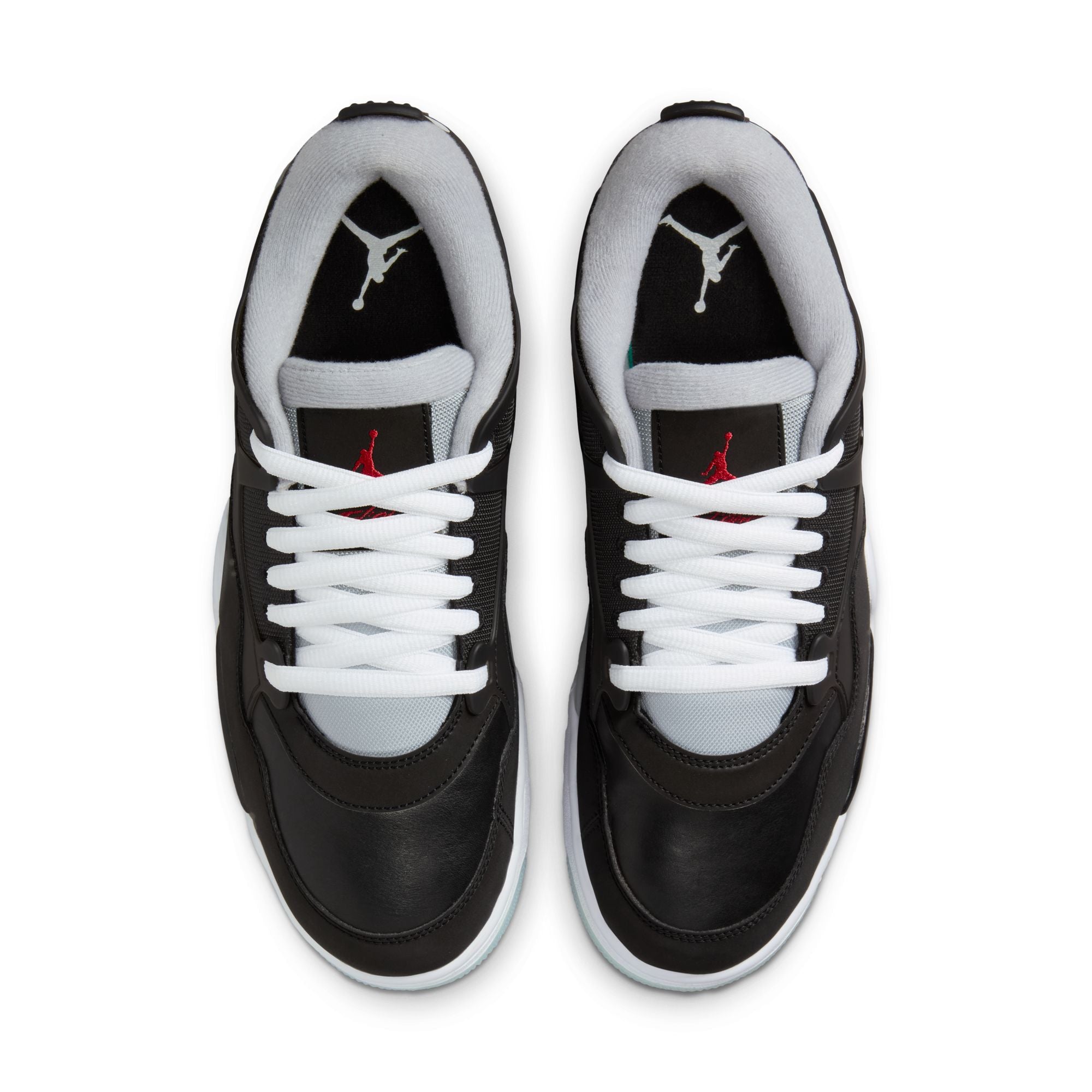 MENS AIR JORDAN 4 RM PREMIUM (BLACK/FIRE RED/WOLF GREY/WHITE)