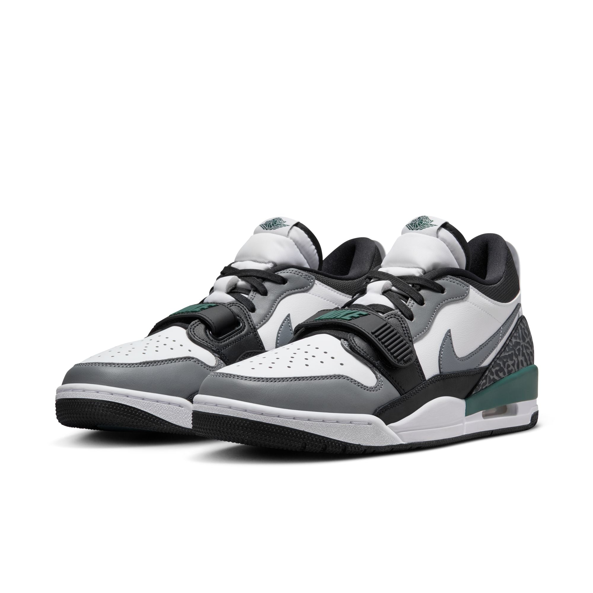 MENS AIR JORDAN LEGACY 312 LOW (WHITE/OXIDIZED GREEN/BLACK/COOL GREY)