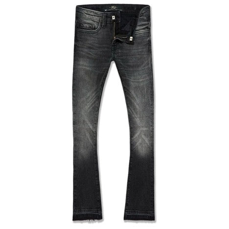 MENS JORDAN CRAIG STACKED SLAUSON DENIM (BLACK SHADOW)